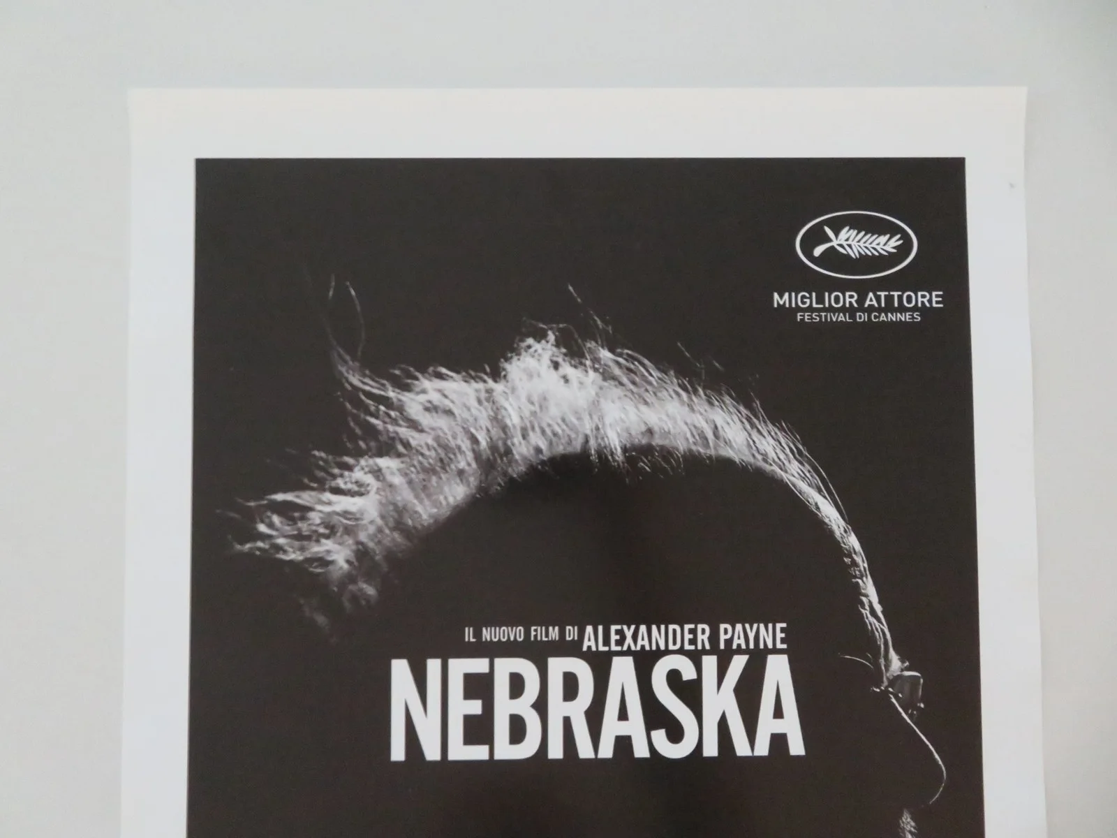 NEBRASKA ITALIAN LOCANDINA POSTER BRUCE DERN WILL FORTE 2013, image 2