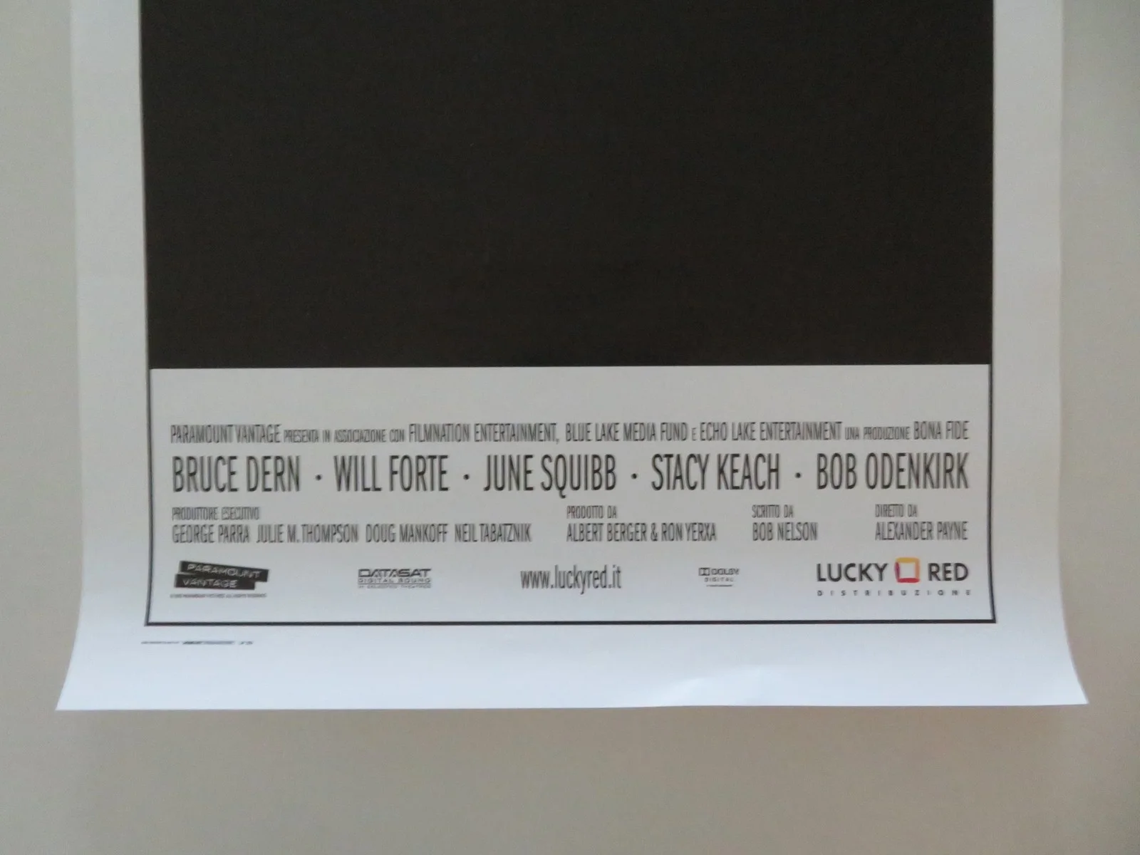 NEBRASKA ITALIAN LOCANDINA POSTER BRUCE DERN WILL FORTE 2013, image 4