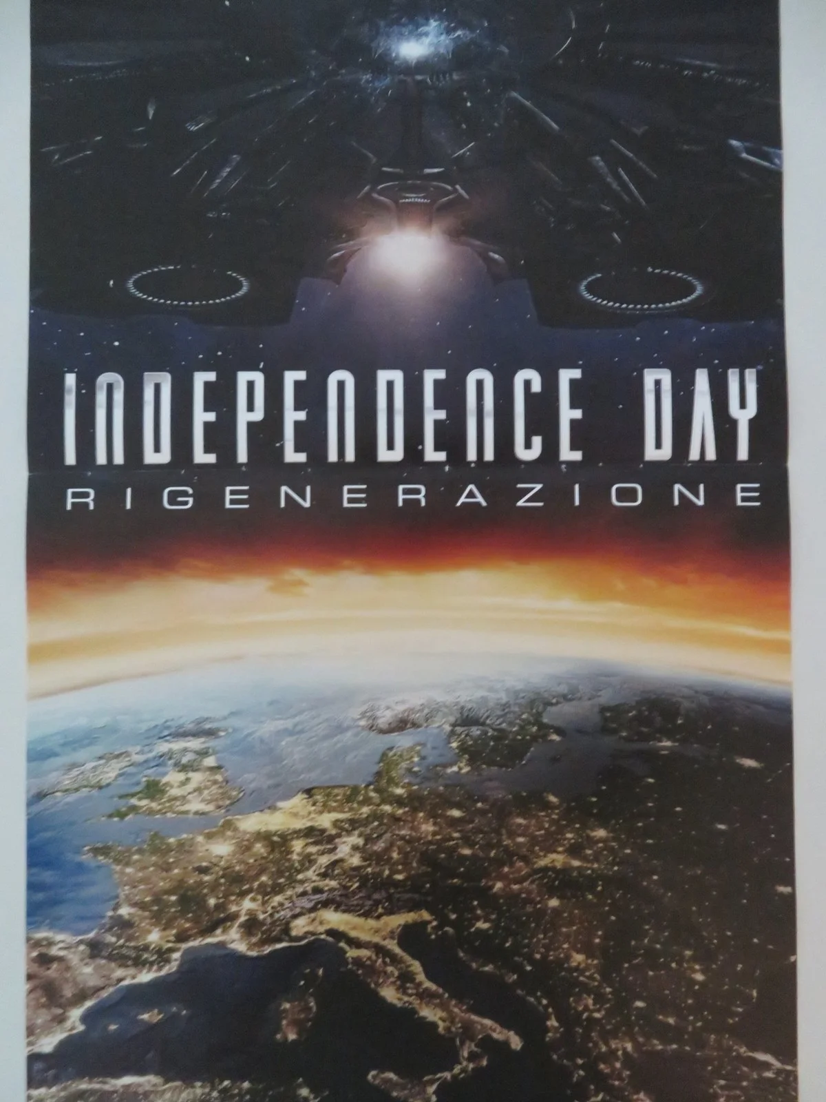 INDEPENDENCE DAY RESURGENCE ITALIAN LOCANDINA POSTER LIAM HEMSWORTH 2016, image 3