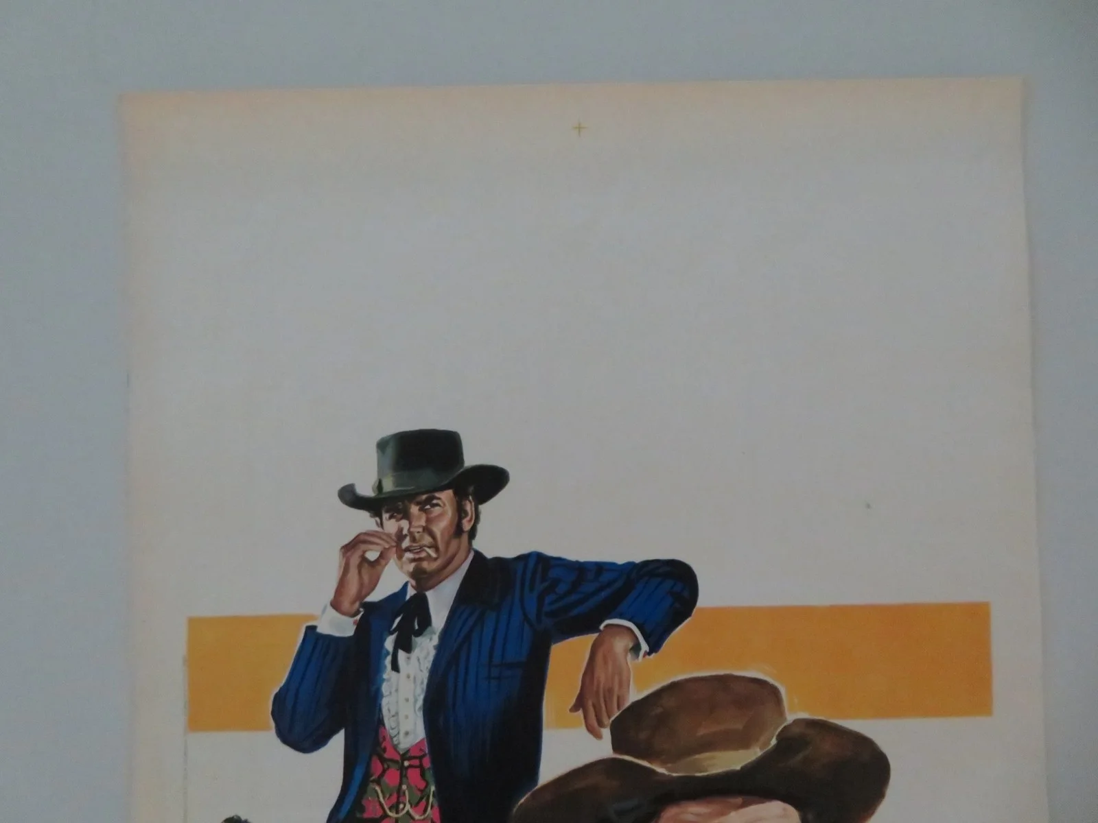 SUPPORT YOUR LOCAL GUNFIGHTER - B ITALIAN LOCANDINA POSTER JAMES GARNER 1971, изображение 2