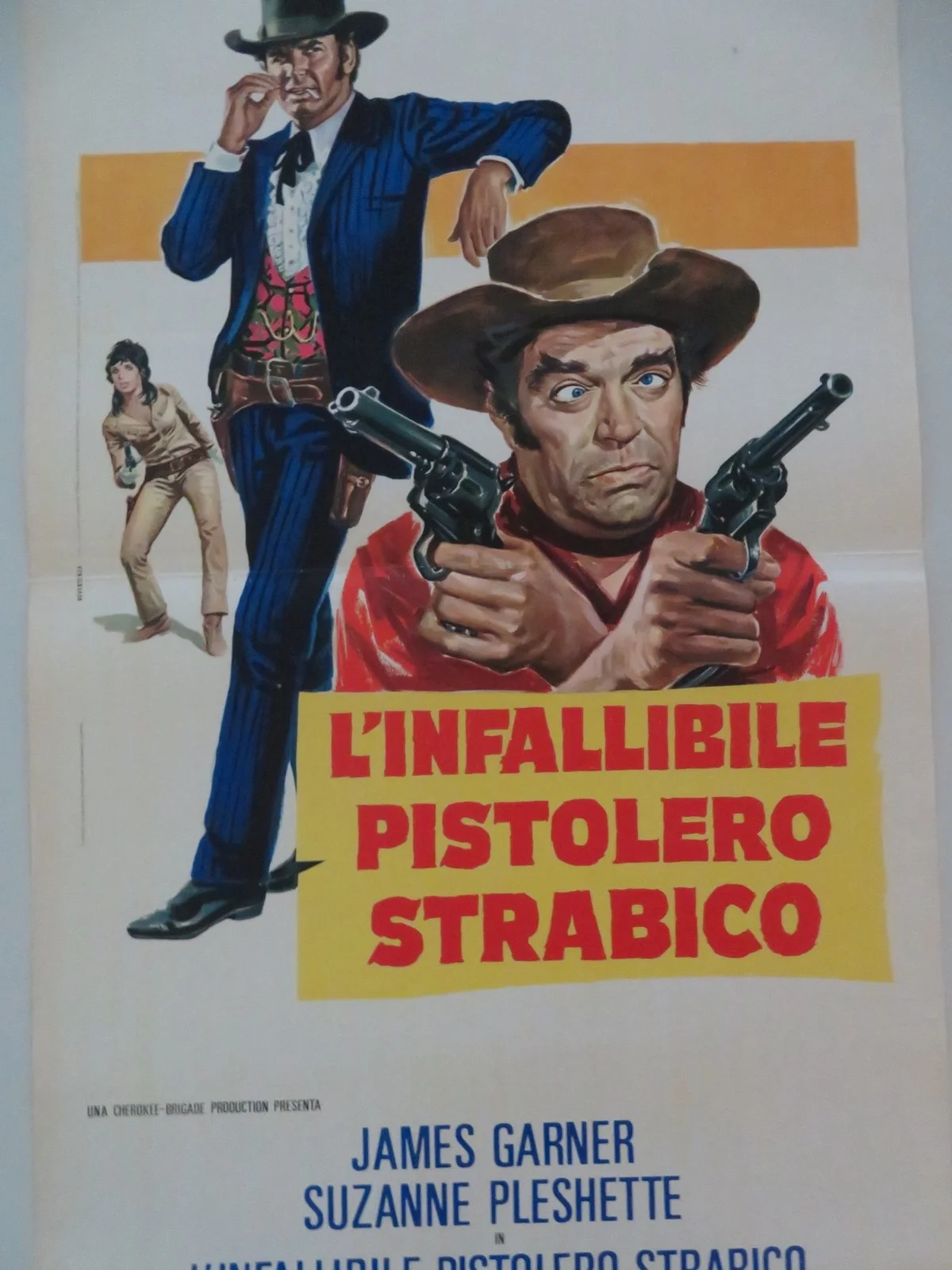 SUPPORT YOUR LOCAL GUNFIGHTER - B ITALIAN LOCANDINA POSTER JAMES GARNER 1971, изображение 3