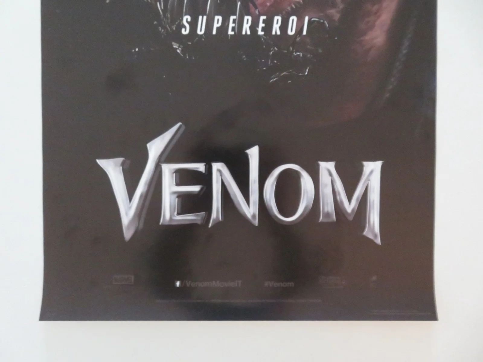VENOM ITALIAN LOCANDINA POSTER TOM HARDY MICHELLE WILLIAMS 2018, изображение 4