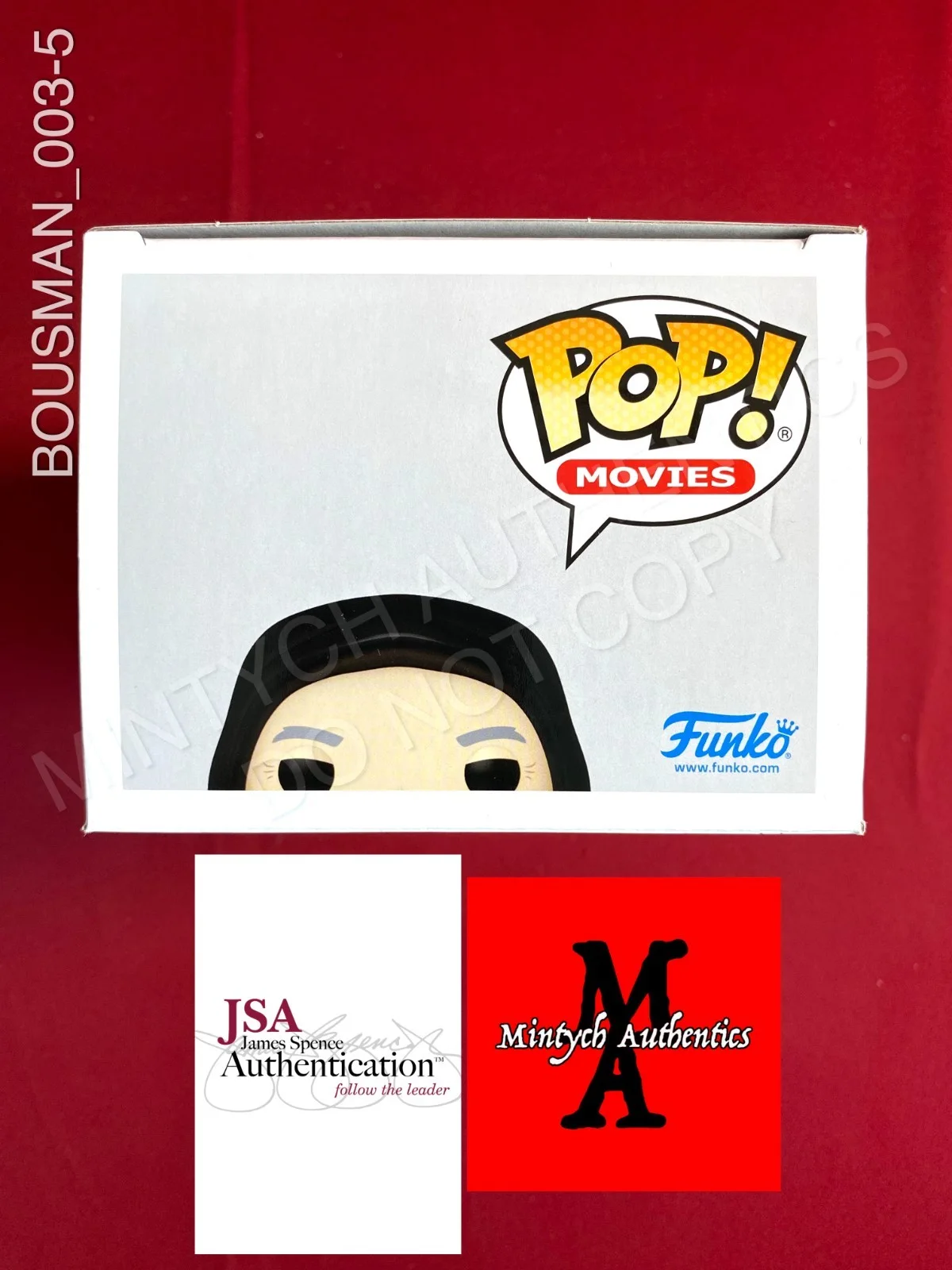 Darren Lynn Bousman — Darren Lynn Bousman autographed signed Jigsaw Saw Funko Pop #1820 JSA COA, image 5