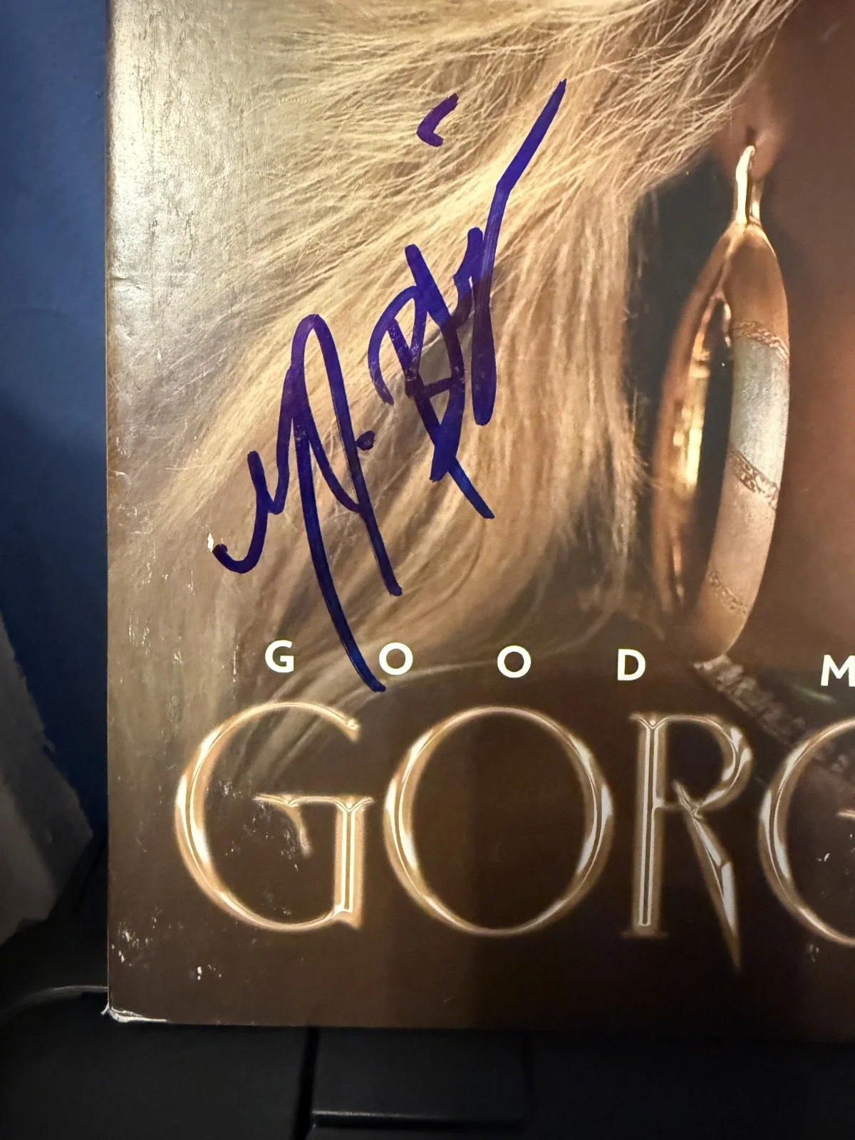 Mary J Blige signed Good Morning Gorgeous 12" album RED COLOR VINYL, изображение 3