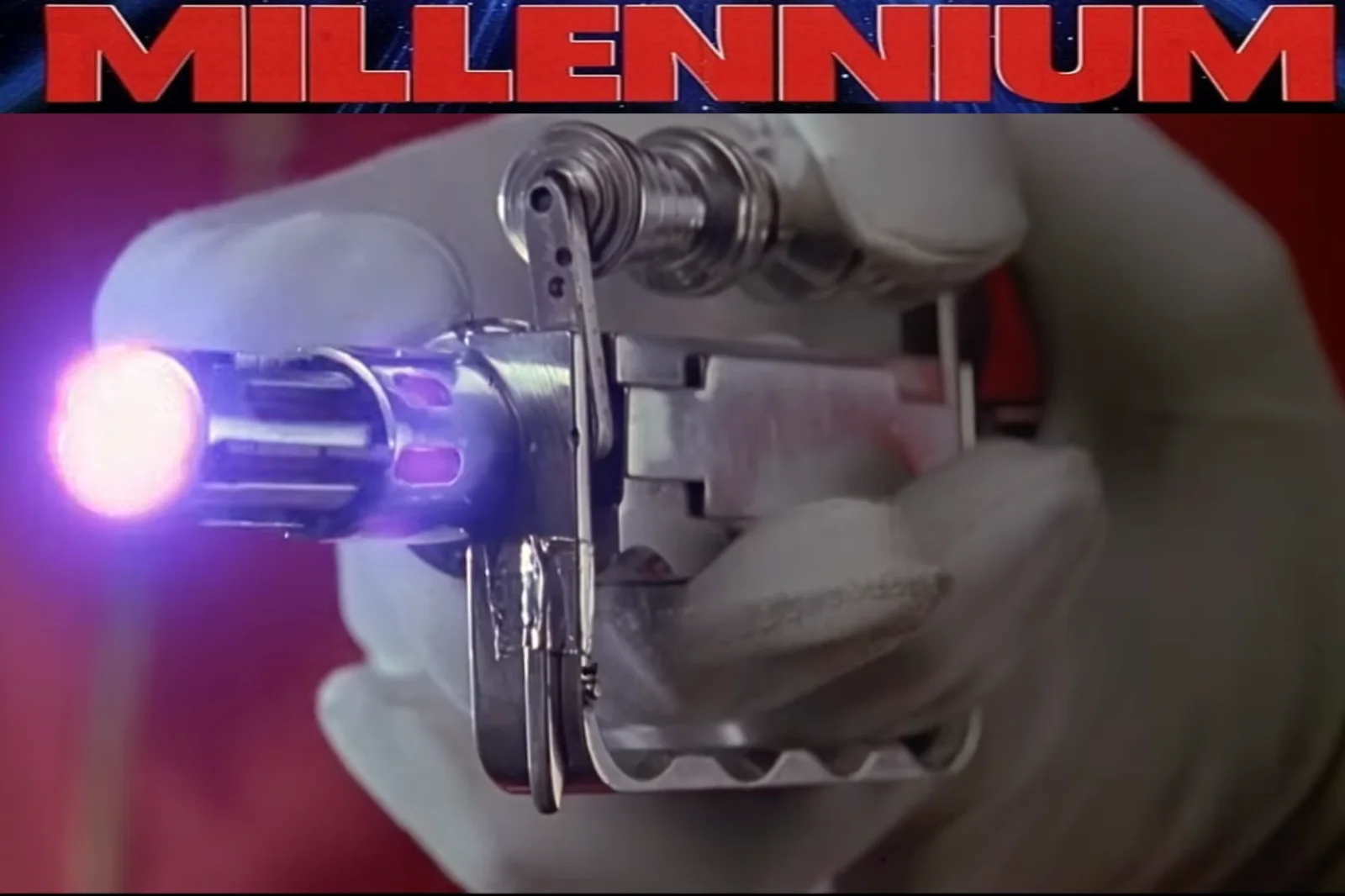 Millennium 1989 Stunner Stun Blaster - 3D Printed Replica Prop - Time Travel, image 2