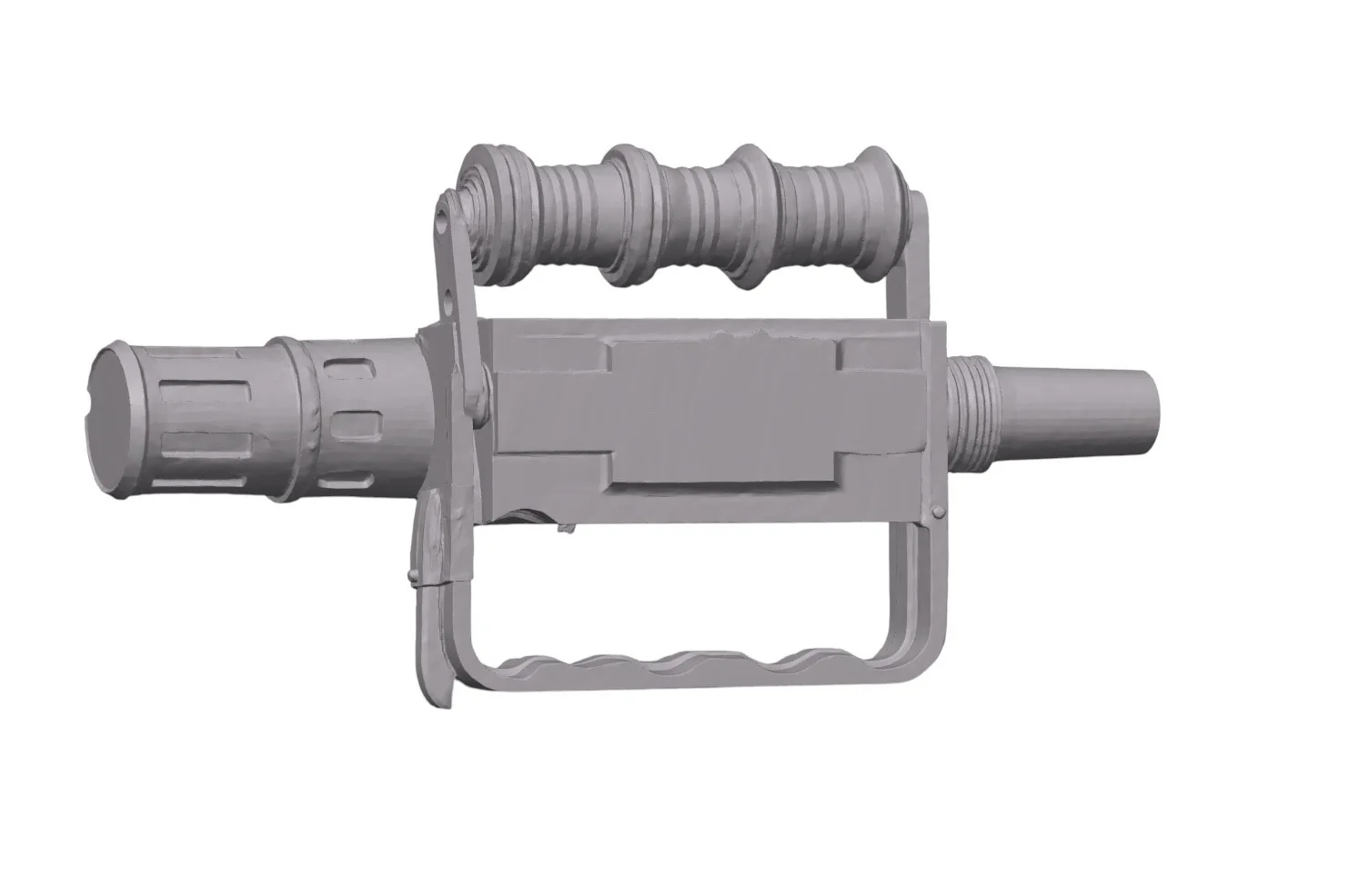 Millennium 1989 Stunner Stun Blaster - 3D Printed Replica Prop - Time Travel, image 3