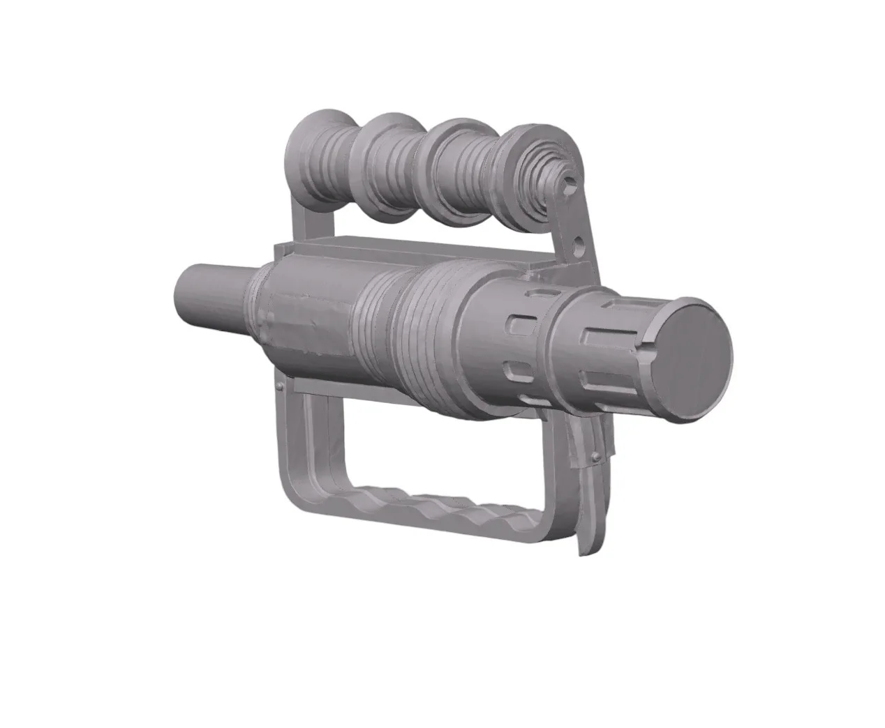 Millennium 1989 Stunner Stun Blaster - 3D Printed Replica Prop - Time Travel, image 4