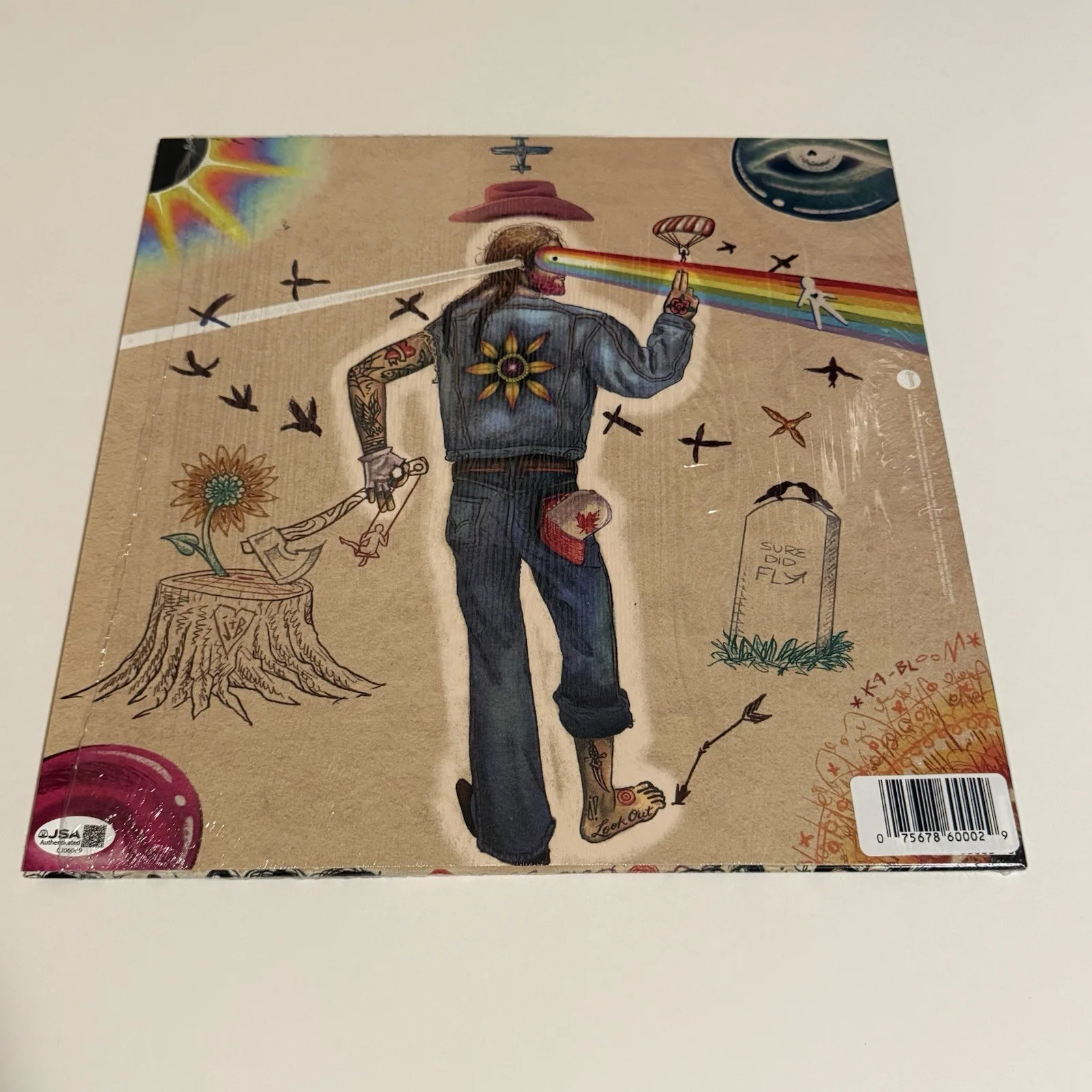 BRISTON MARONEY SIGNED JIMMY VINYL RECORD WITH FREE POSTER JSA COA, image 3