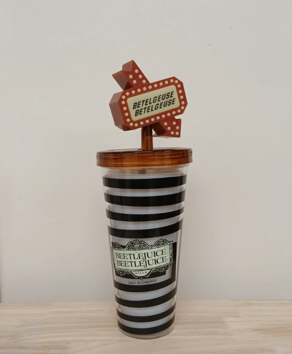 Beetlejuice Beetlejuice Movie Odeon Cinema Cup 1F Light up KH, image 2