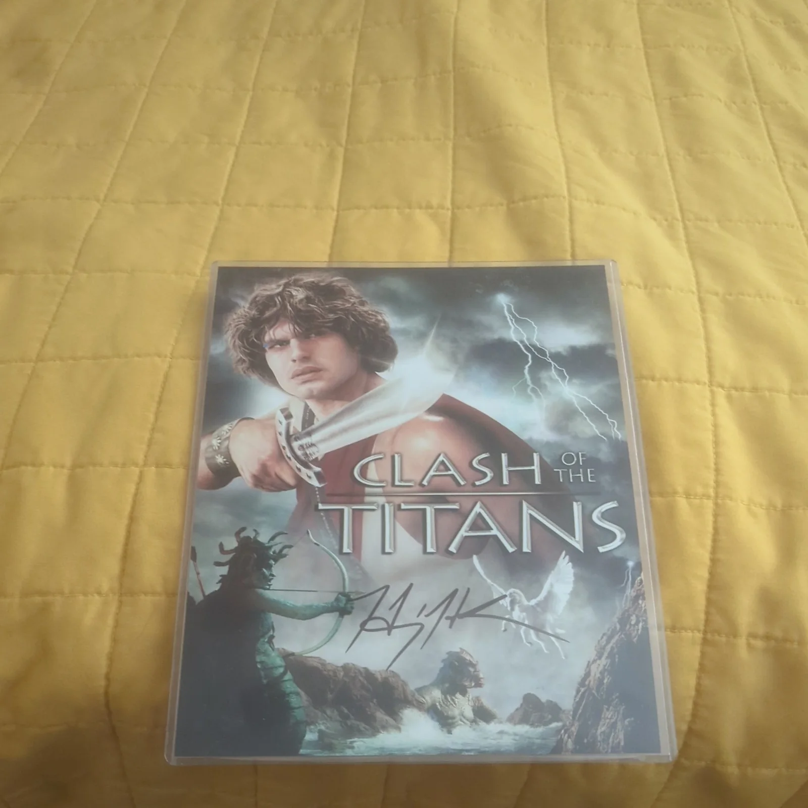 Harry Hamlin — HARRY HAMLIN AUTOGRAPH 8X10 PHOTO - CLASH OF THE TITANS Letter of Authenticity