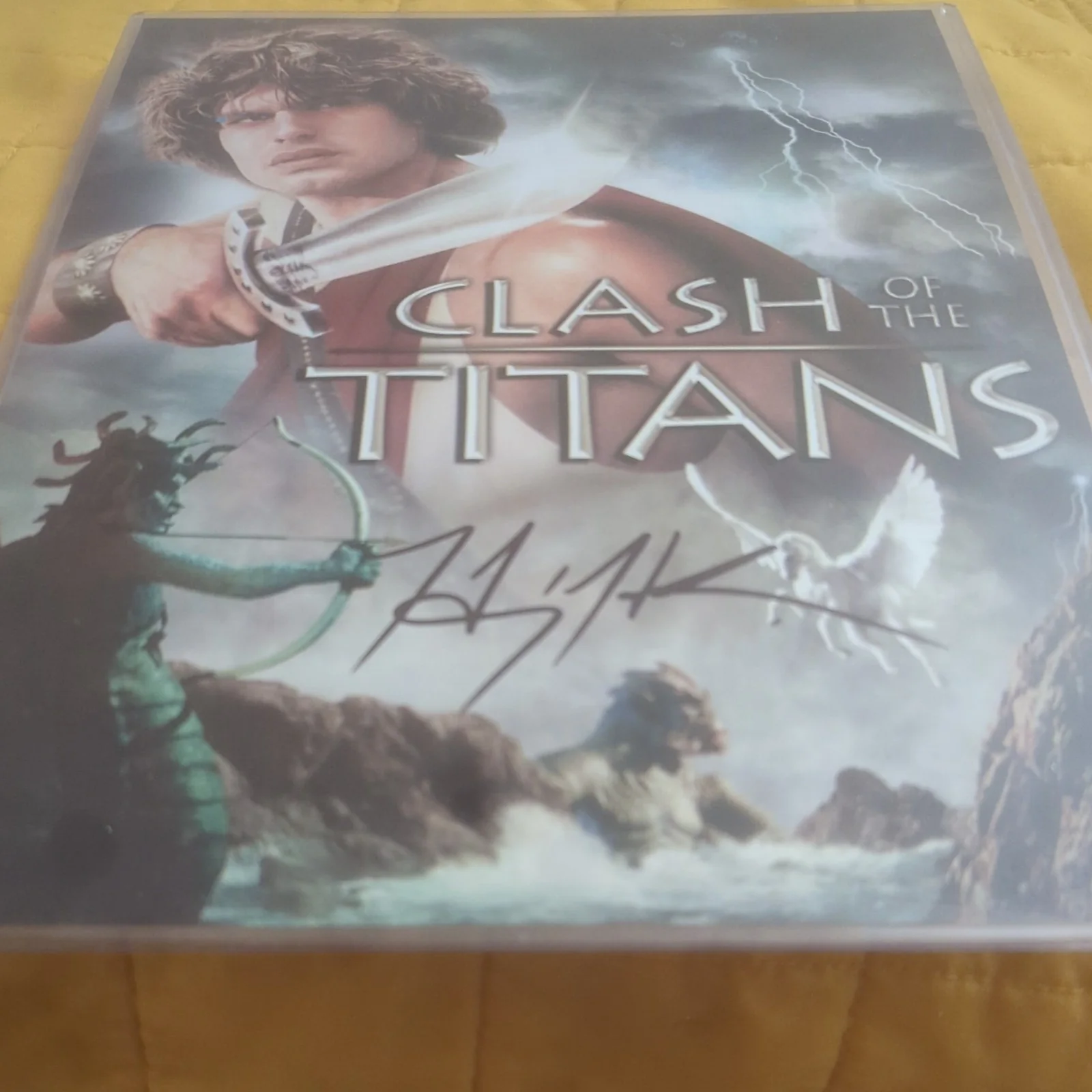 Harry Hamlin — HARRY HAMLIN AUTOGRAPH 8X10 PHOTO - CLASH OF THE TITANS Letter of Authenticity, изображение 2