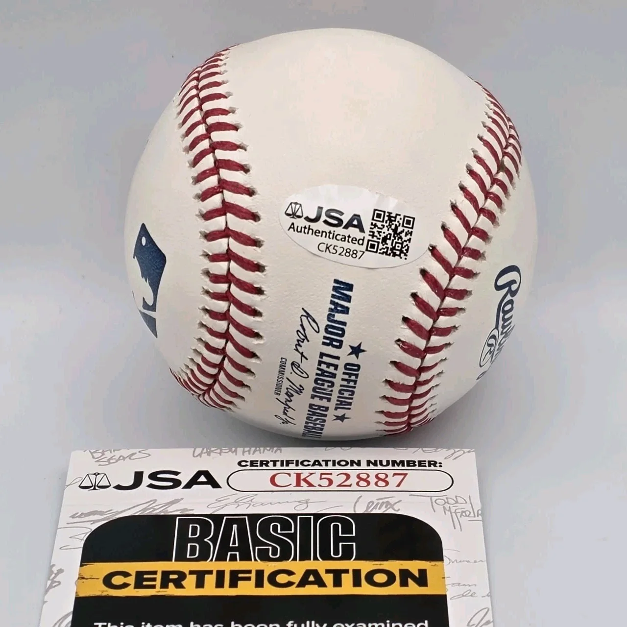 Iain Armitage — Iain Armitage Signed ROMLB Baseball Young Sheldon Inscription Autograph JSA, image 3
