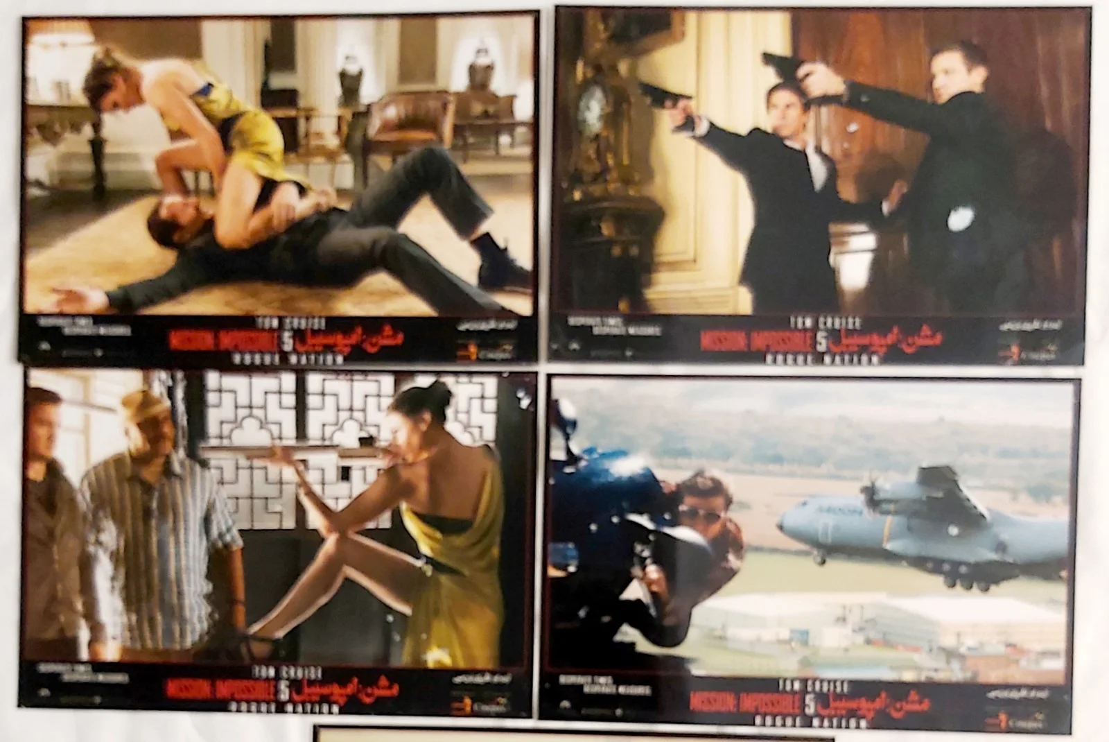 MISSION IMPOSSIBLE ROGUE NATION CINE PAX LOBBY CARDS 2015 ORIGINAL 10 X 15", image 2