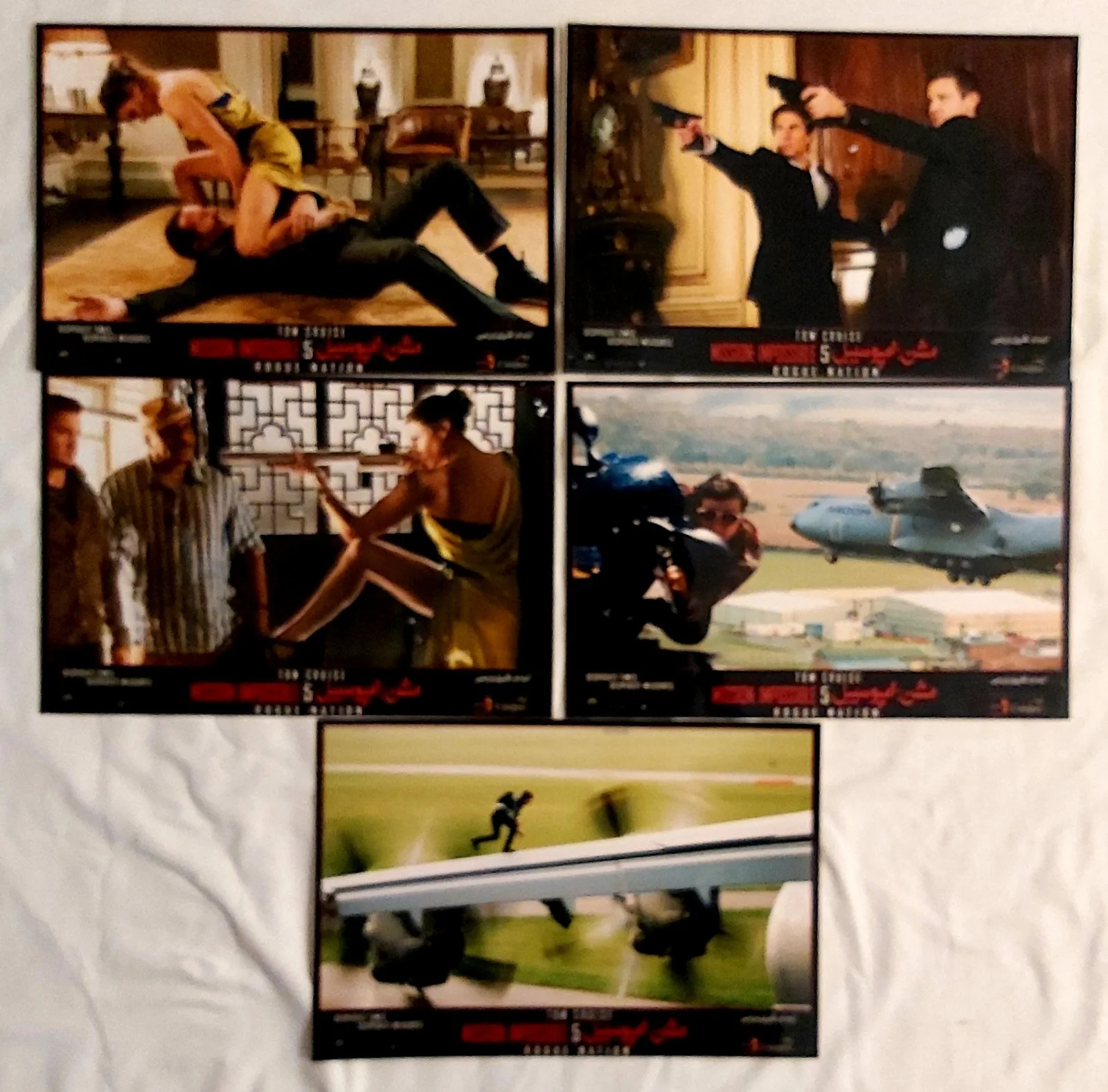 MISSION IMPOSSIBLE ROGUE NATION CINE PAX LOBBY CARDS 2015 ORIGINAL 10 X 15", image 3
