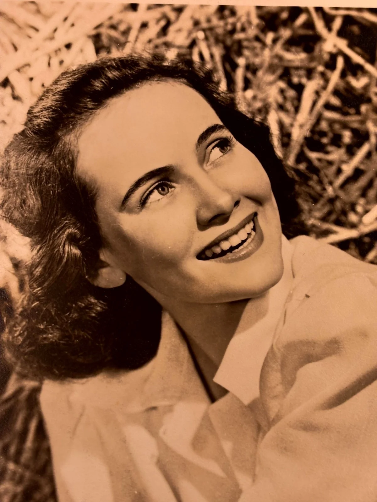 Teresa Wright Rare Early Autographed Photo '40s Miniver Shadow Of Doubt, изображение 4