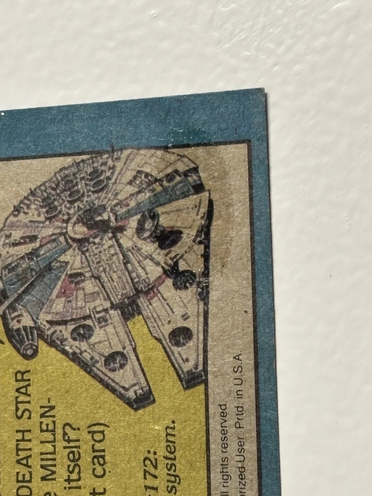 Phil Fondacaro — PHIL FONDACARO Signed Topps STAR WARS EWOK Autograph Card from AUTO COLLECTION, image 3