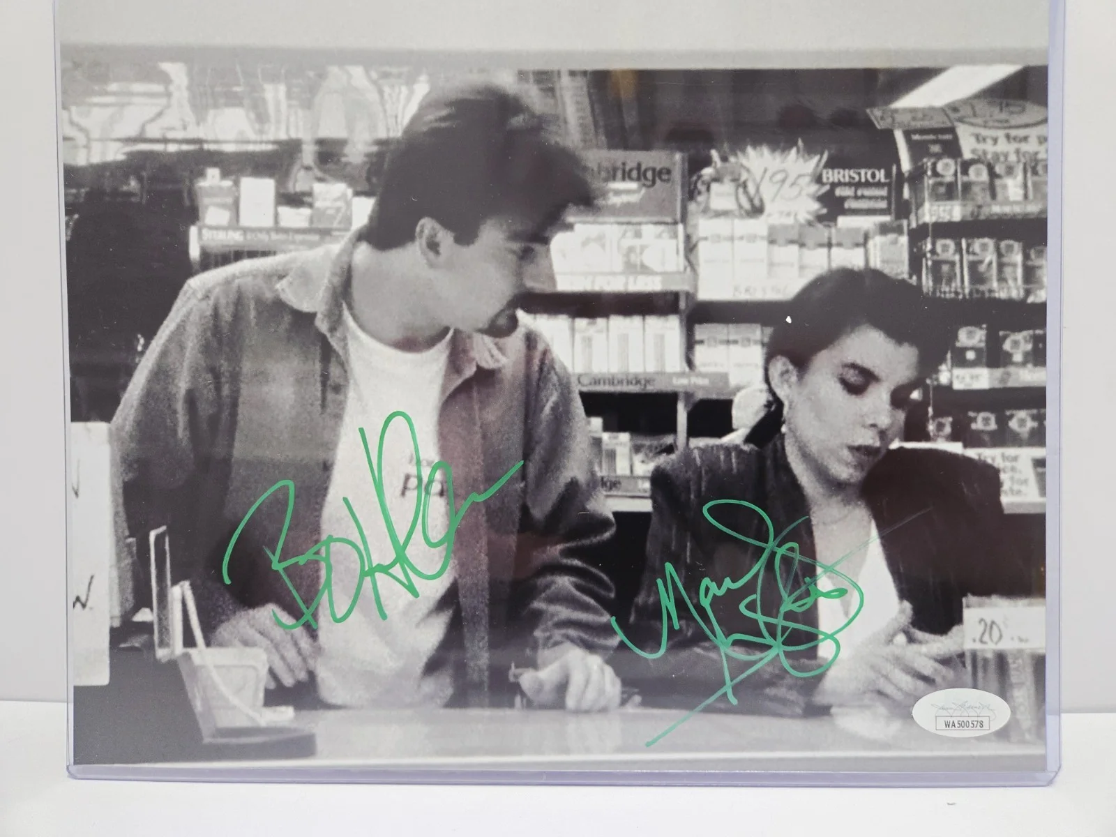 Brian O'Halloran, Marilyn Ghiglotti — Clerks 8x10 Signed Photo O'Halloran, Ghigliotti JSA Certified Autograph, изображение 3