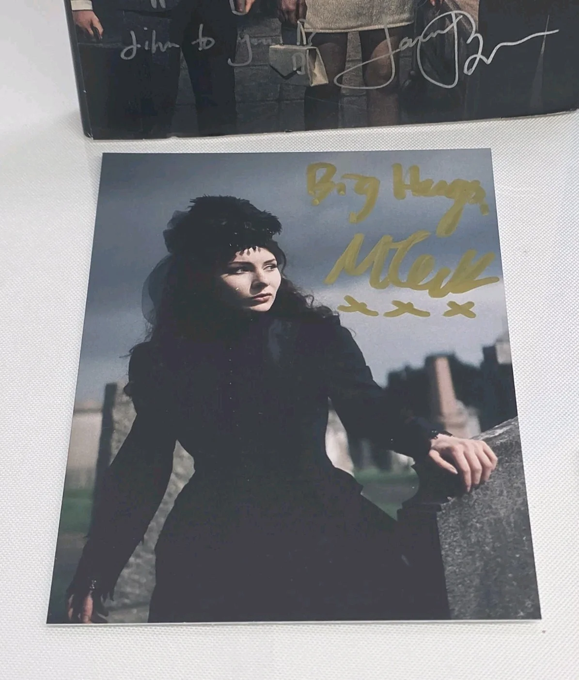 Lawrie Brewster — Into the Grip of Terror Blu Ray Autographed Slip Cover and Photo Art, изображение 5