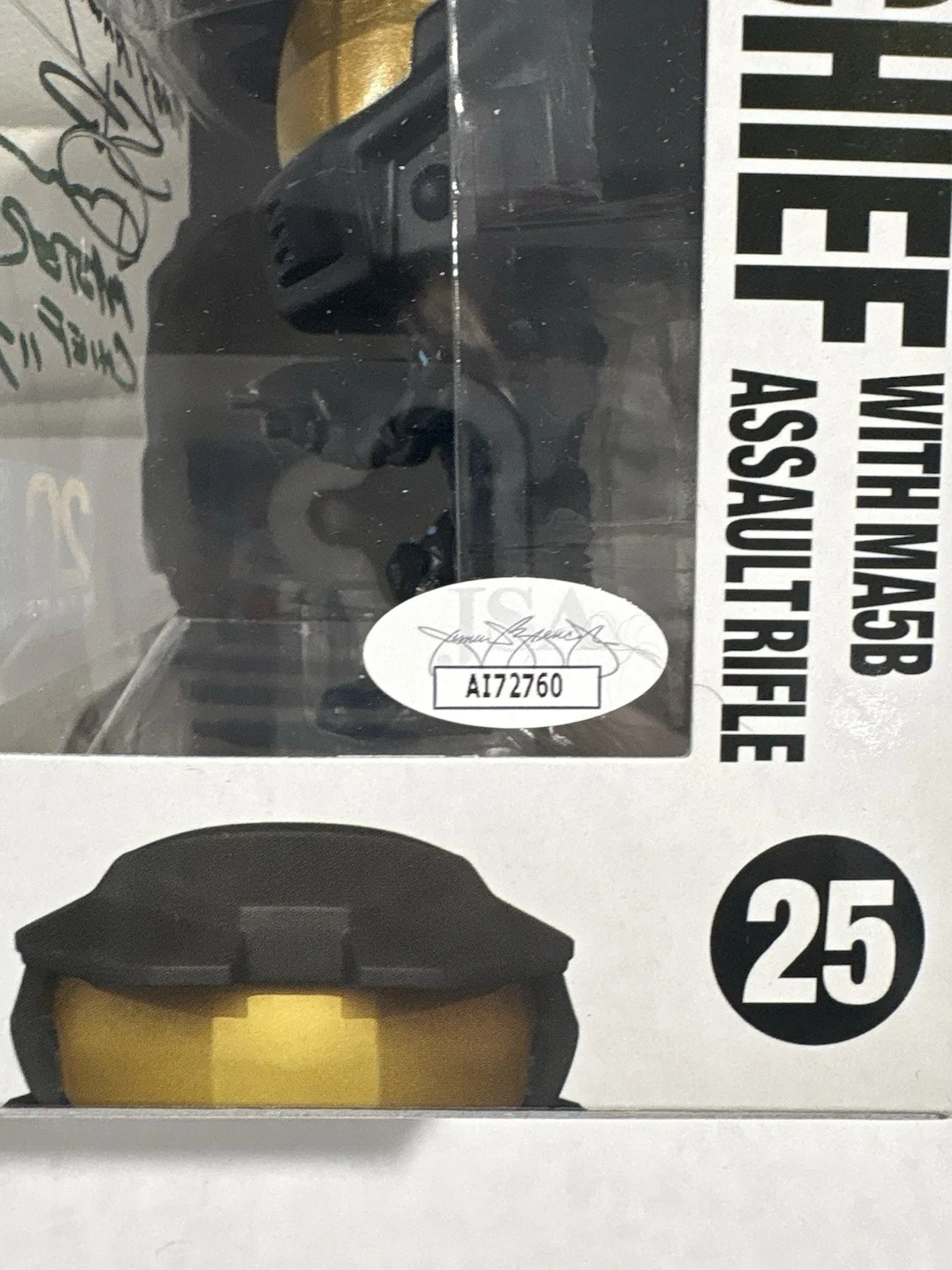 Steve Downes — Steve Downes Signed Halo Master Chief Funko #25 20 Years XBOX JSA W/ Card ✨🔥, изображение 4
