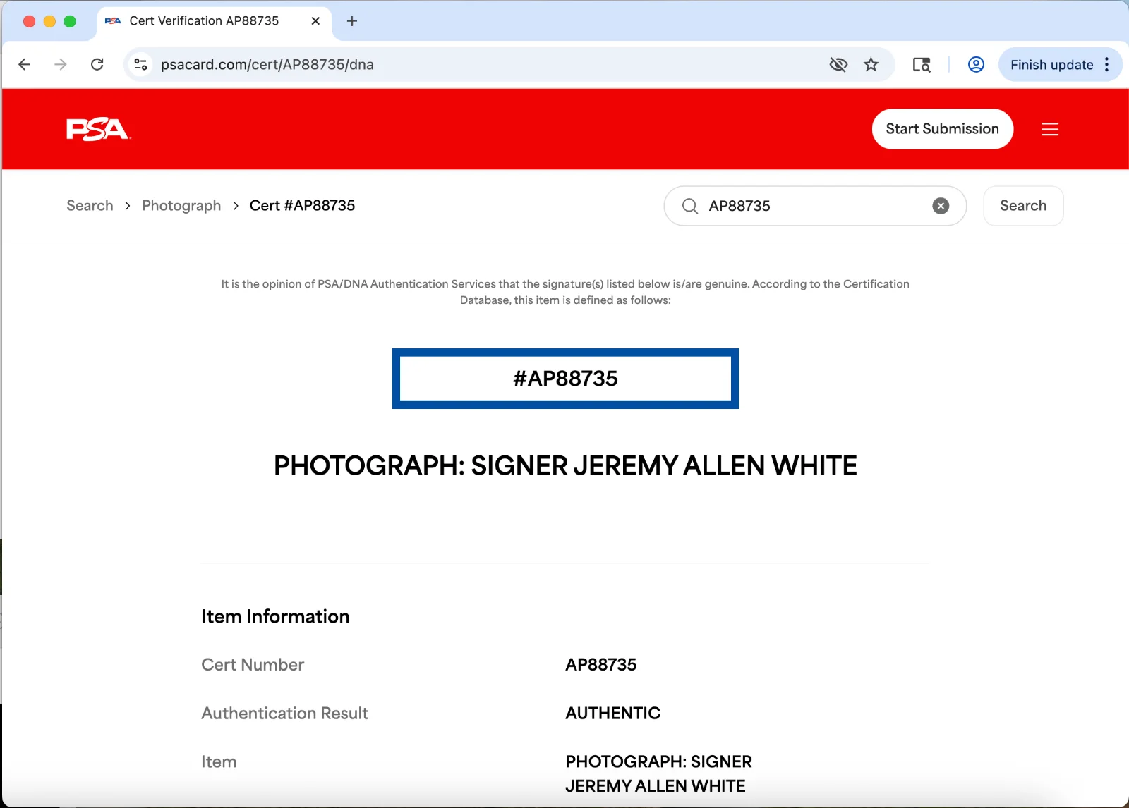 Jeremy Allen White — Jeremy Allen White signed 11x14 Photo PSA DNA Autograph Springsteen Deliver *735, изображение 3