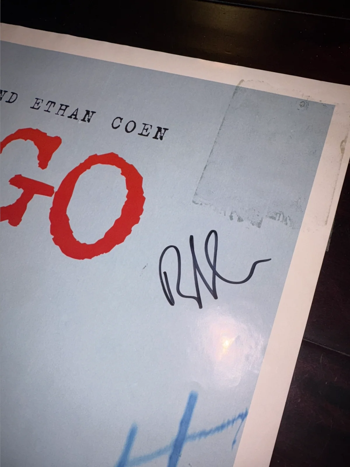 Roger Dekains — ROGER DEAKINS SIGNED FARGO POSTER RARE 25 x35 INCHES, изображение 2