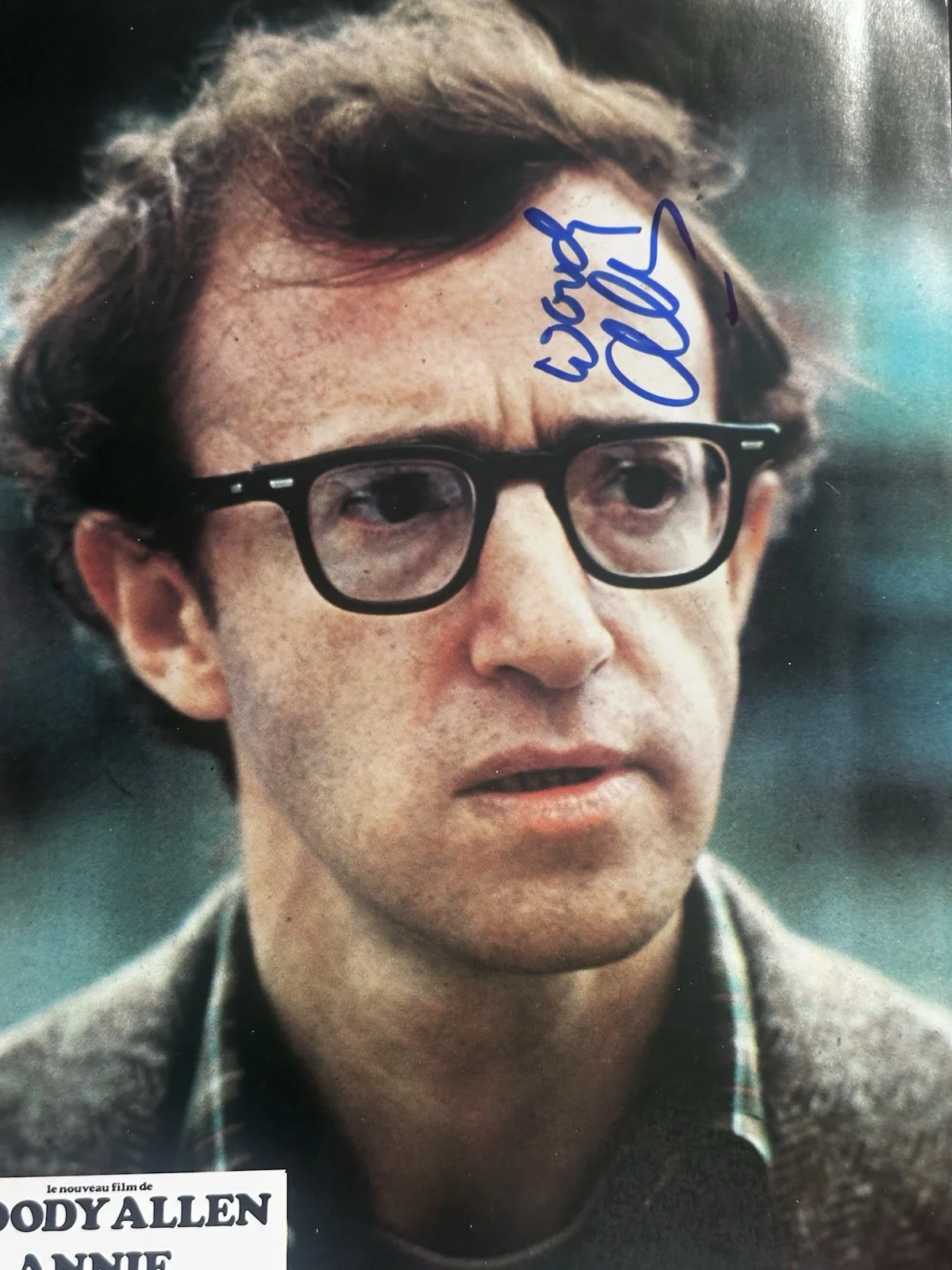 woody allen — Woody Allen signed Original Annie Hall Lobby Card 1977 Oscar Winner. Proof, изображение 3