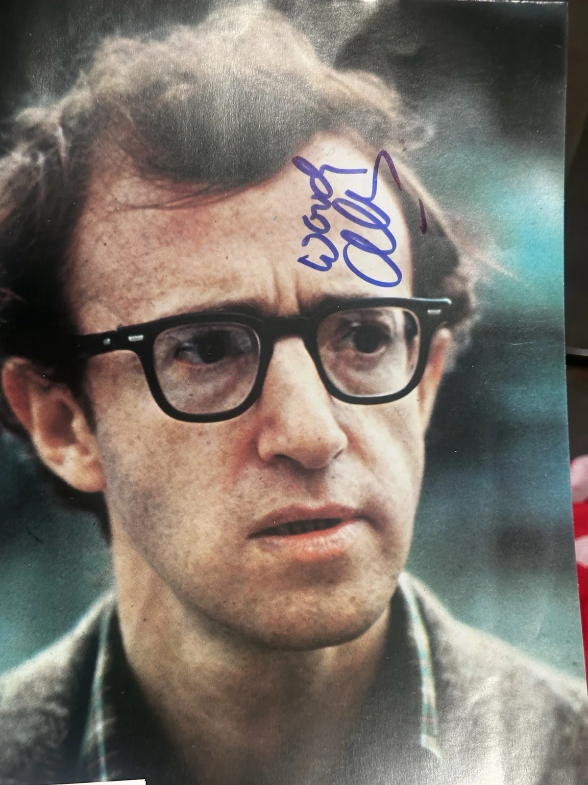woody allen — Woody Allen signed Original Annie Hall Lobby Card 1977 Oscar Winner. Proof, изображение 4