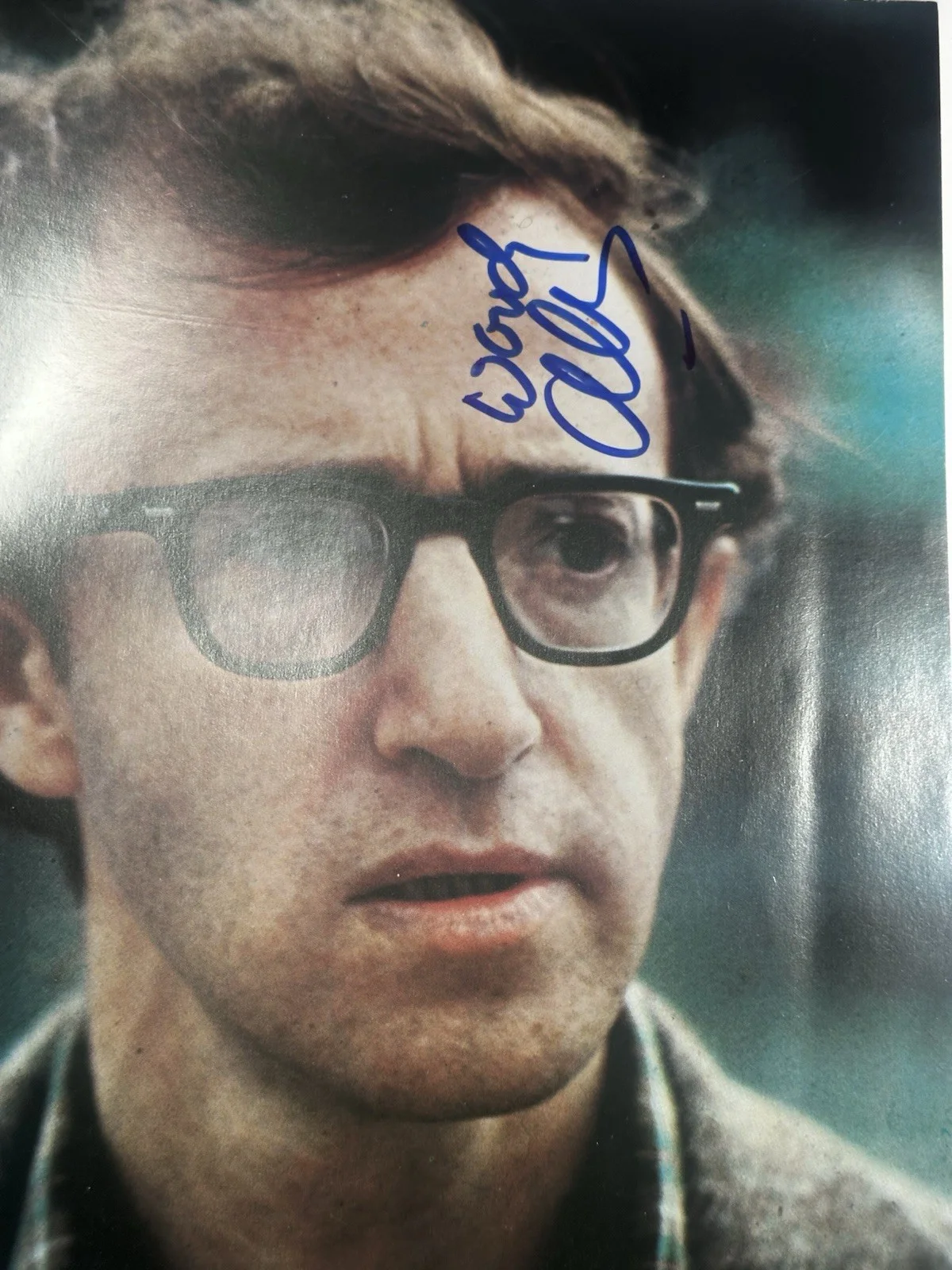 woody allen — Woody Allen signed Original Annie Hall Lobby Card 1977 Oscar Winner. Proof, изображение 5