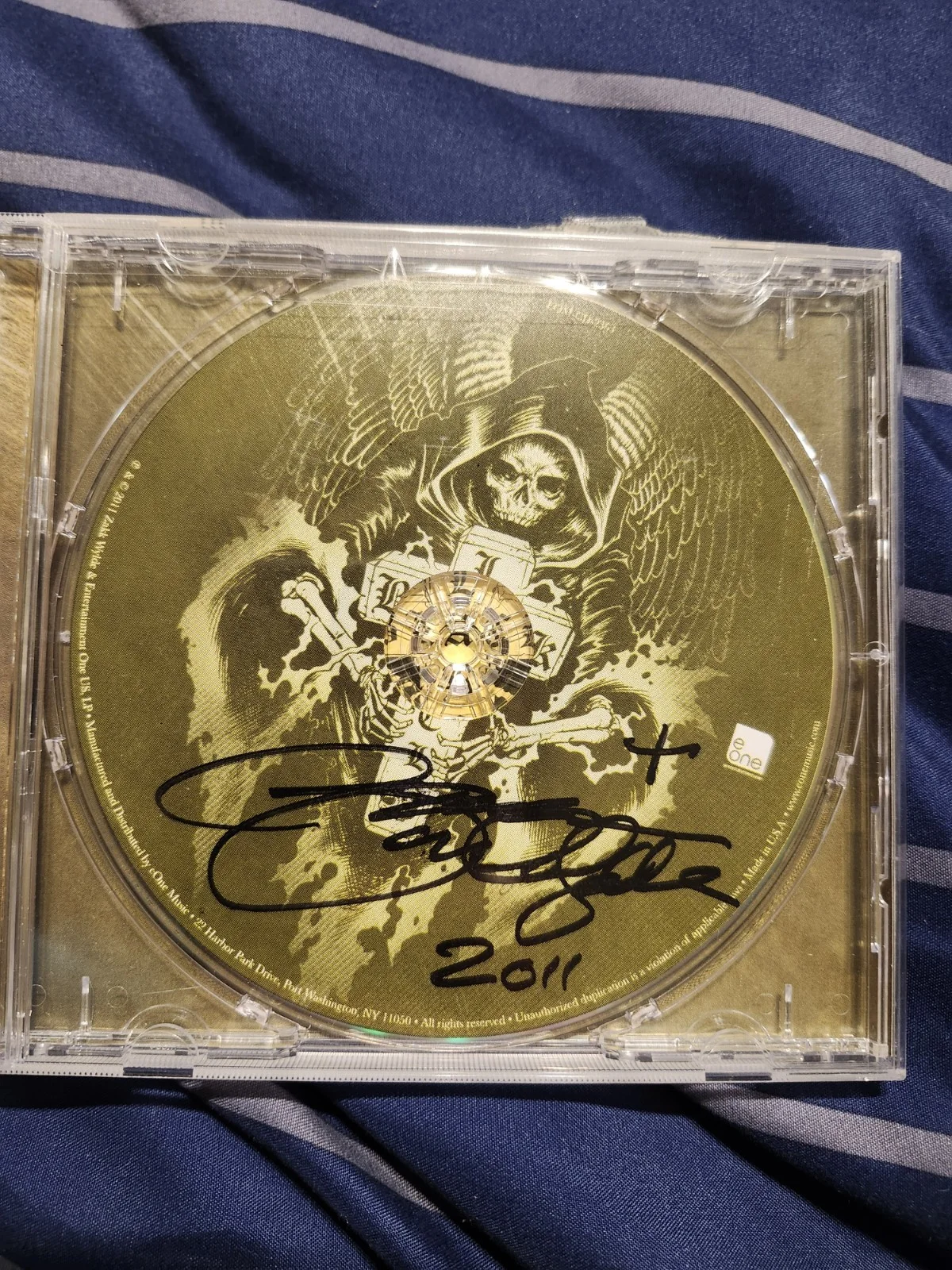Zakk Wylde Signed Autograph CD Disk Psa Jsa Guranteed BLACK LABEL SOCIETY Ozzy, изображение 2