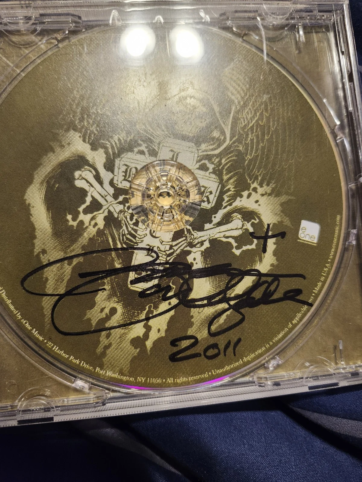 Zakk Wylde Signed Autograph CD Disk Psa Jsa Guranteed BLACK LABEL SOCIETY Ozzy, изображение 4