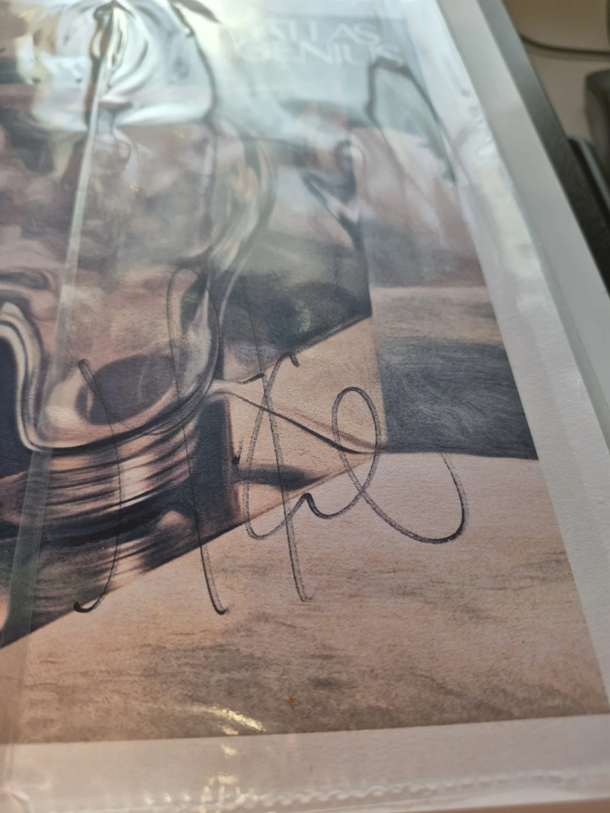 ATLAS GENIUS SIGNED AUTOGRAPHED 8X10 PHOTO, image 3