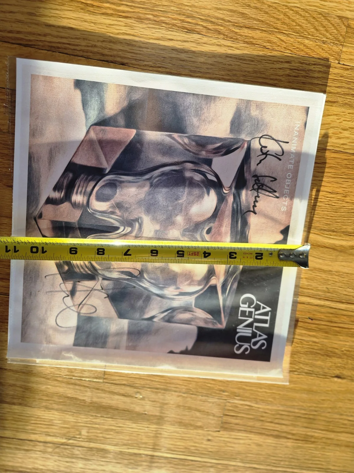 ATLAS GENIUS SIGNED AUTOGRAPHED 8X10 PHOTO, image 5