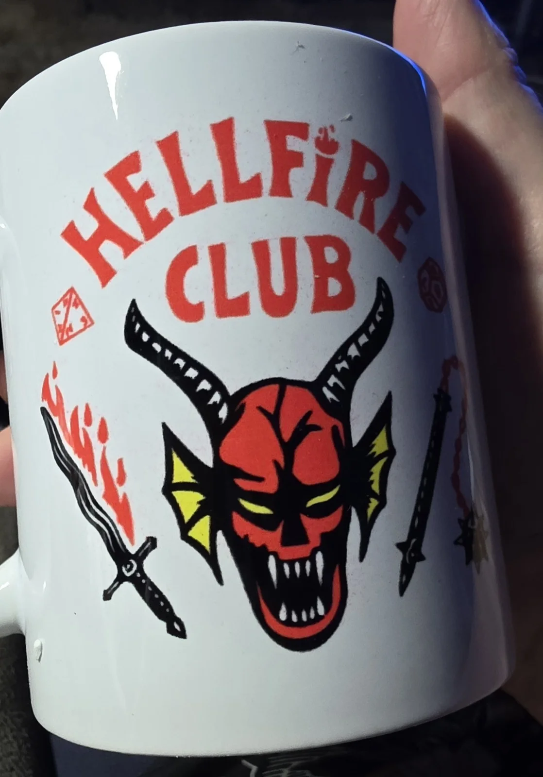 Stranger Things Hellfire Club Ceramic Mug 11oz, image 3