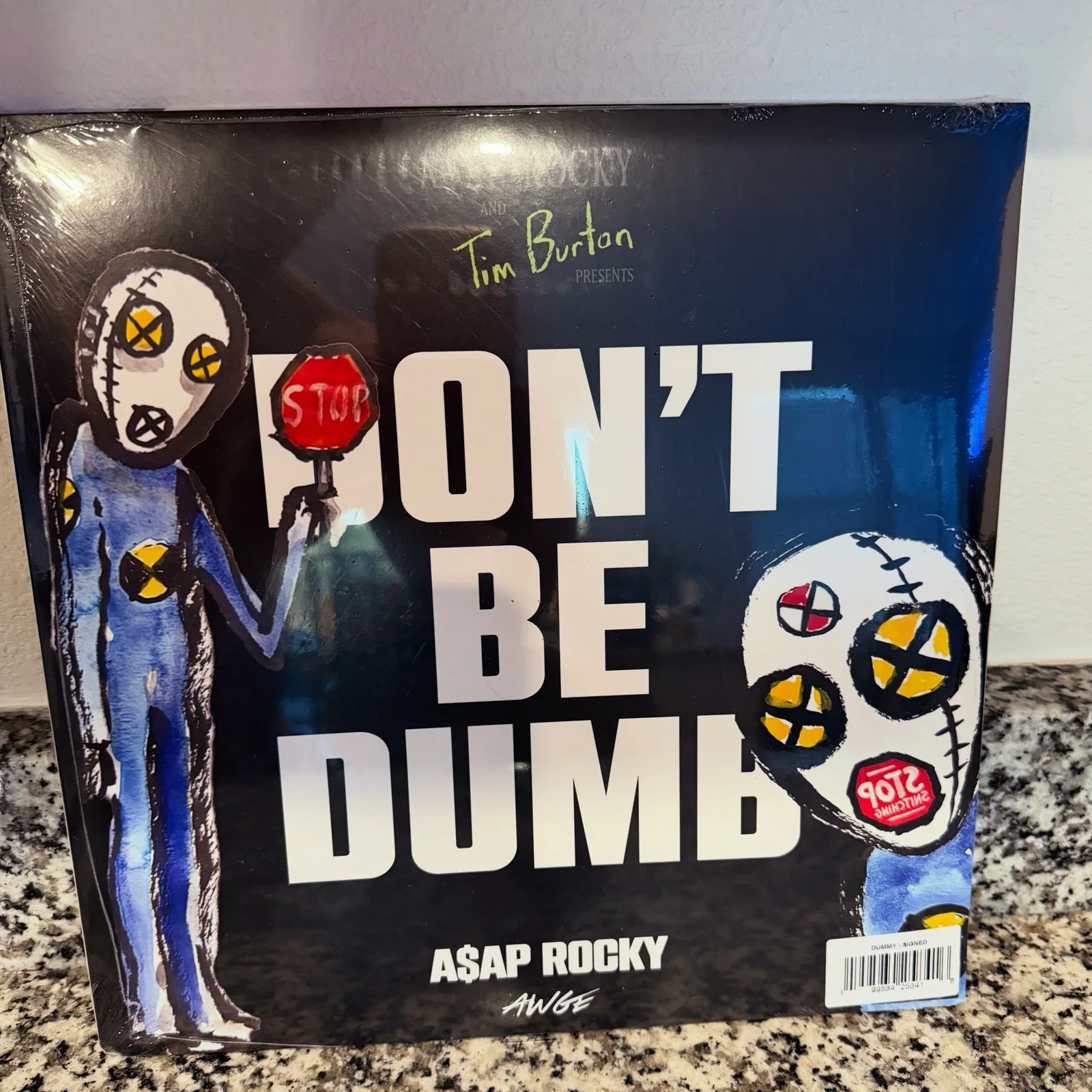 📀DUMMY SIGNED 2 DISC VINYL LP SIGNED INSERT BY A$AP ROCKY LIMITED ED Ships Now, image 2