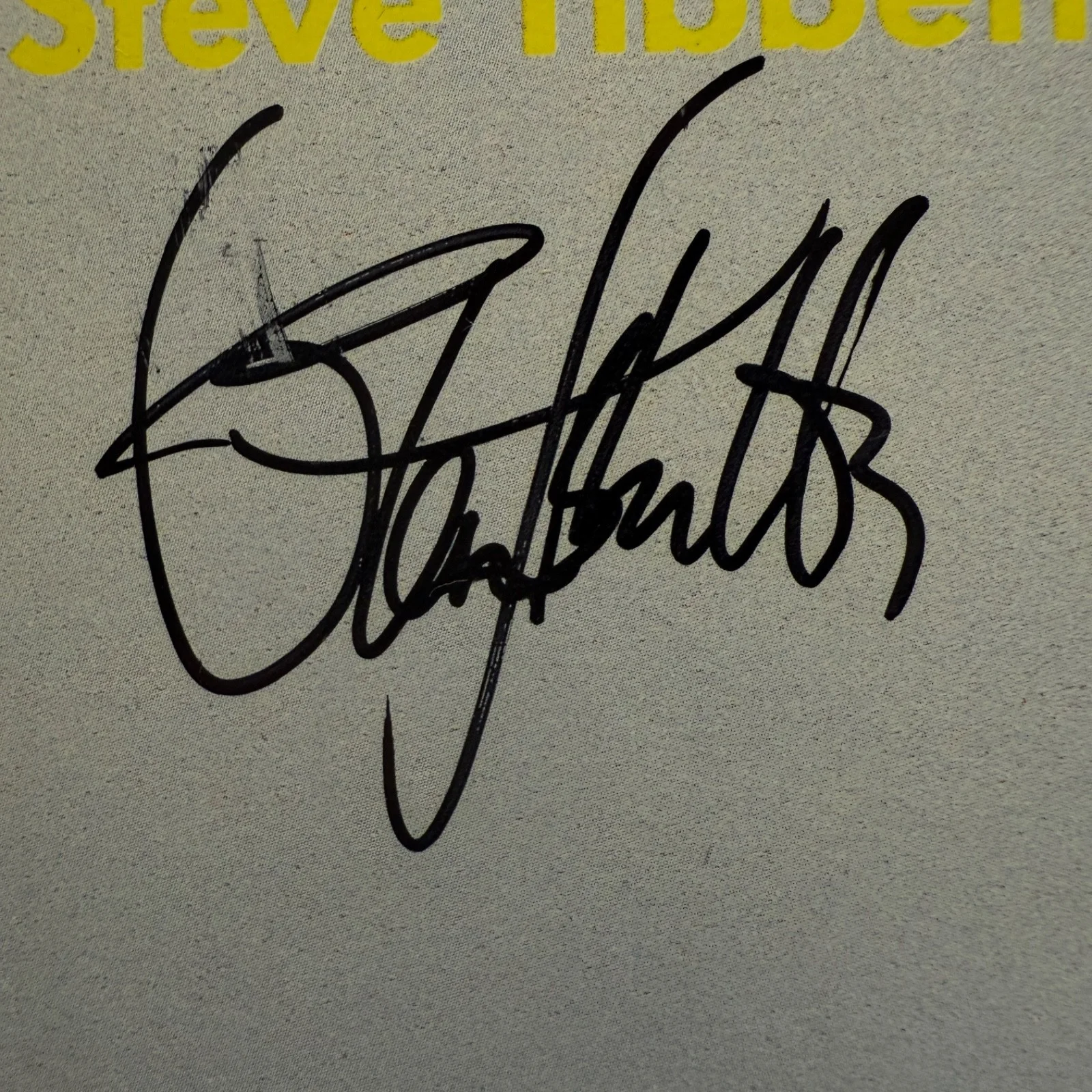 STEVE TIBBETTS "Yr" AUTOGRAPHED! - ECM 835 245-1 USA vinyl album NM, изображение 2