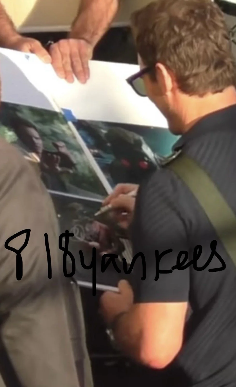 Chris Pratt signed 11x14 Photo Guardians Of The Galaxy Star Lord With Proof, изображение 3