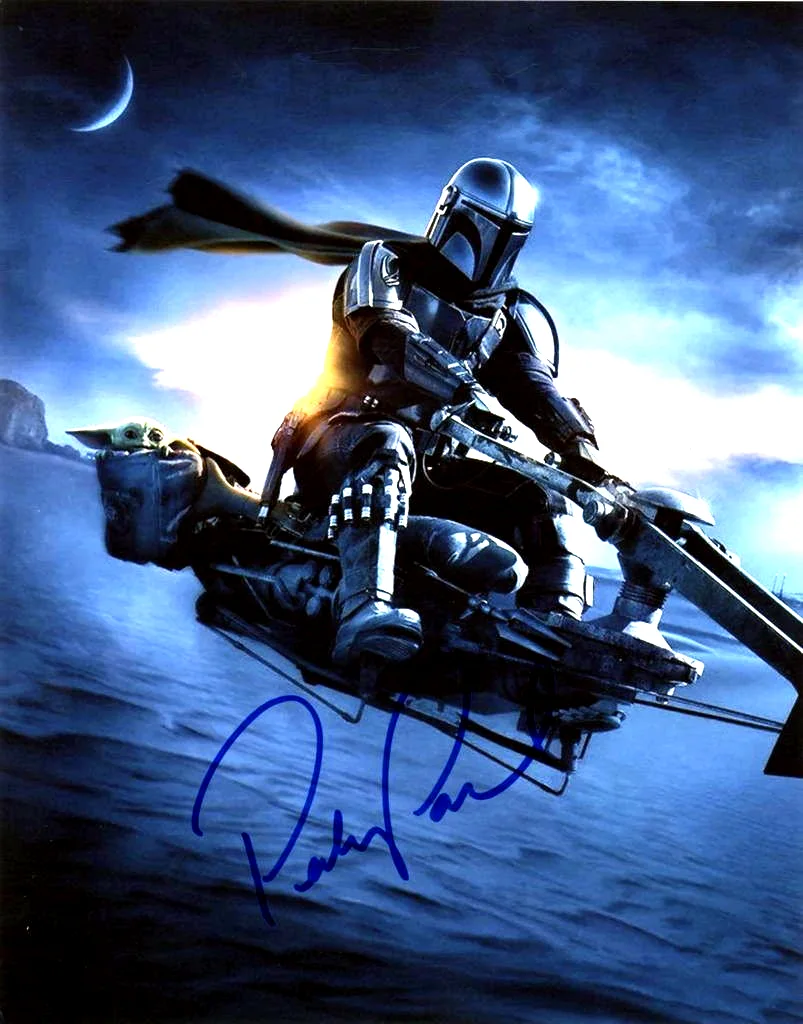 Pedro Pascal — Pedro Pascal Signed•THE MANDALORIAN•Baby Yoda•Todd Mueller Autographs COA, изображение 3