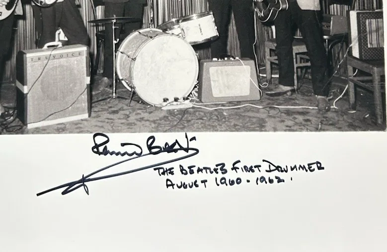 Pete Best The Beatles Signed Autographed 11x14 Photo Drummer JSA COA, изображение 2