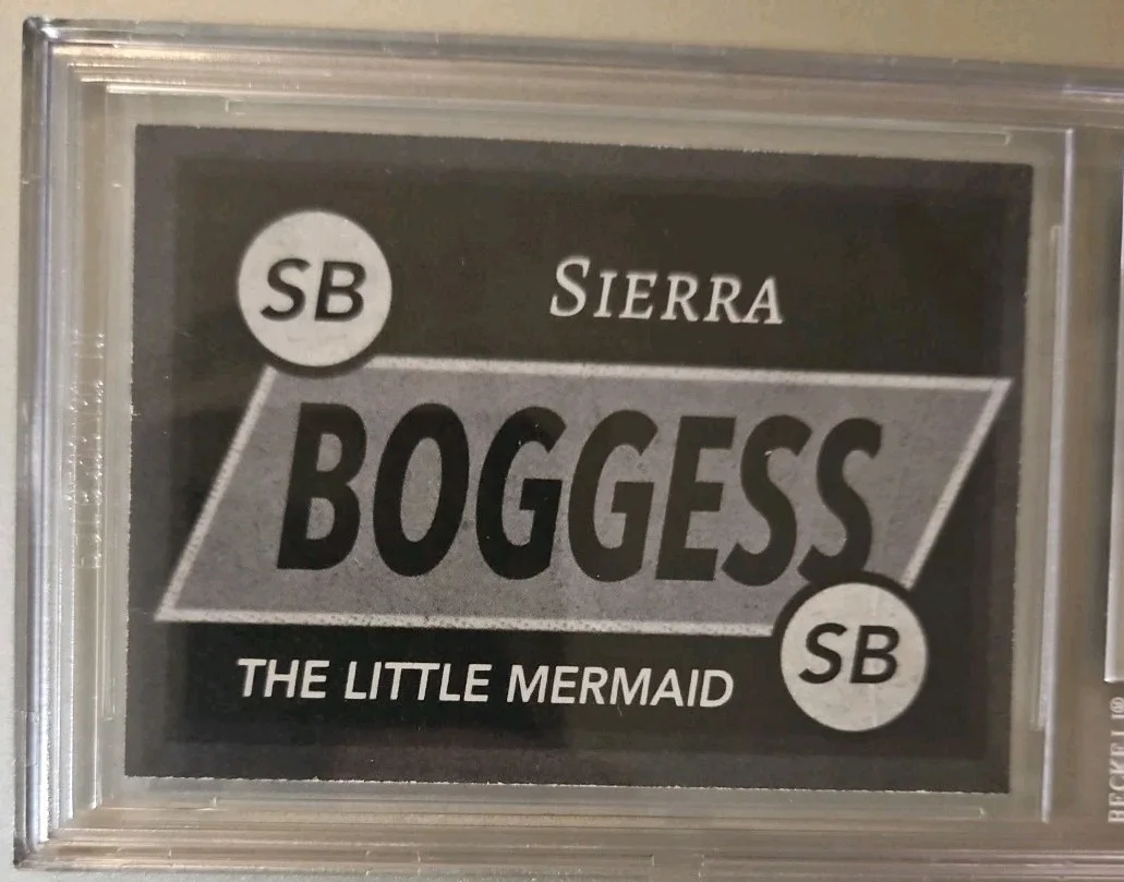 Sierra Boggess — Sierra Boggess Custom Signed Card - Ariel In The Little Mermaid - Broadway - BAS, изображение 4