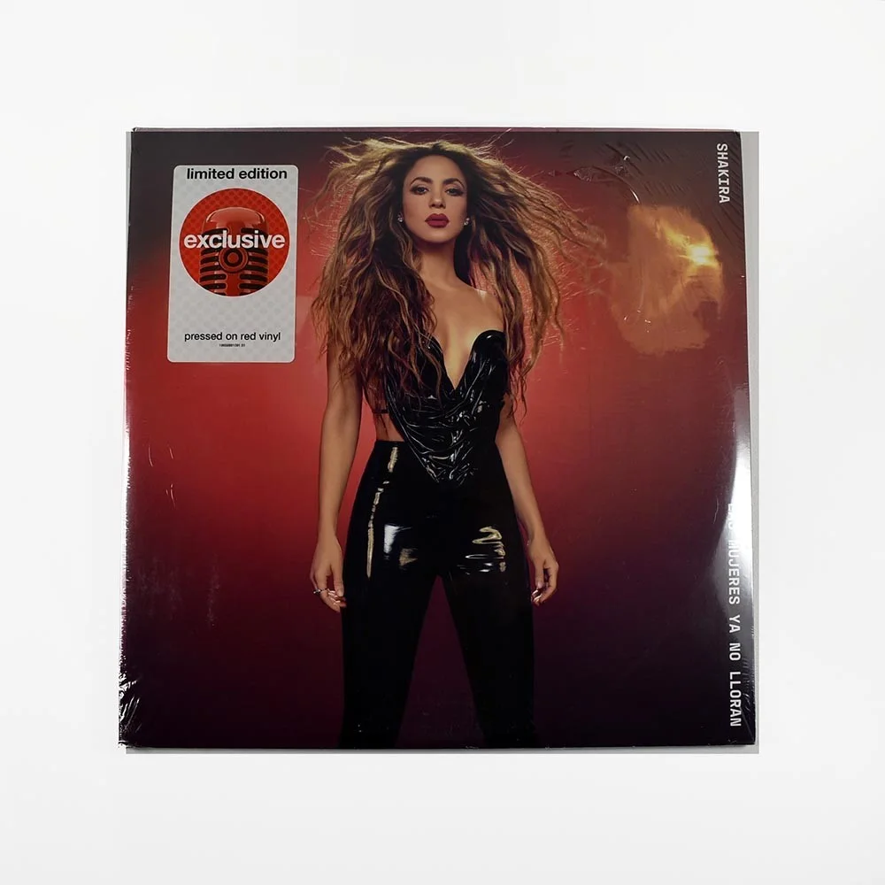 Shakira Las Mujeres Ya No Lloran Record Album LP Signed Insert Autographed ACOA, изображение 3