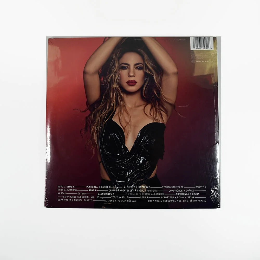 Shakira Las Mujeres Ya No Lloran Record Album LP Signed Insert Autographed ACOA, изображение 4