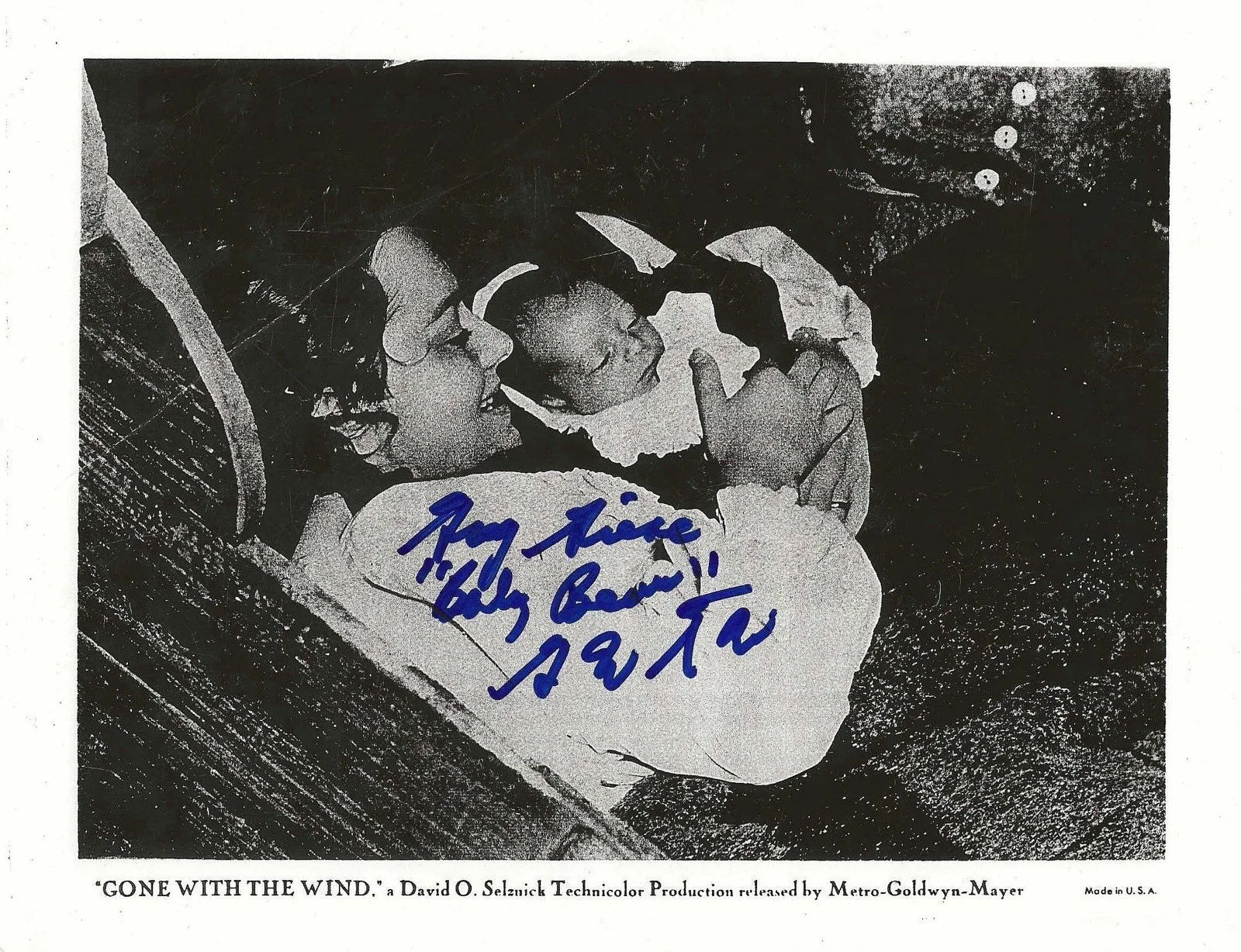 Greg Giese — *GREG GIESE*SIGNED*AUTOGRAPHED*PHOTO*GONE WITH THE WIND*GWTW*8.5 X 11*WINDIES*