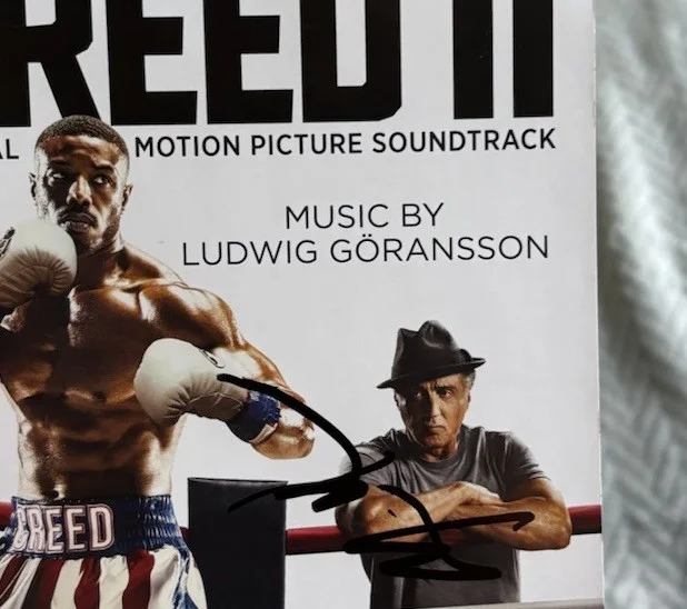 Ludwig Goransson signed Creed II Soundtrack CD Composer, image 2