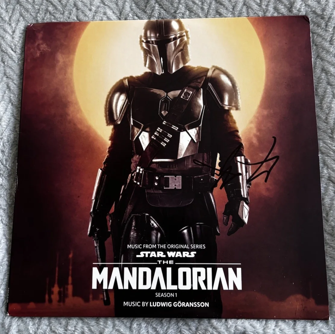 Ludwig Goransson signed Vinyl Album Mandalorian Soundtrack Composer, image 3