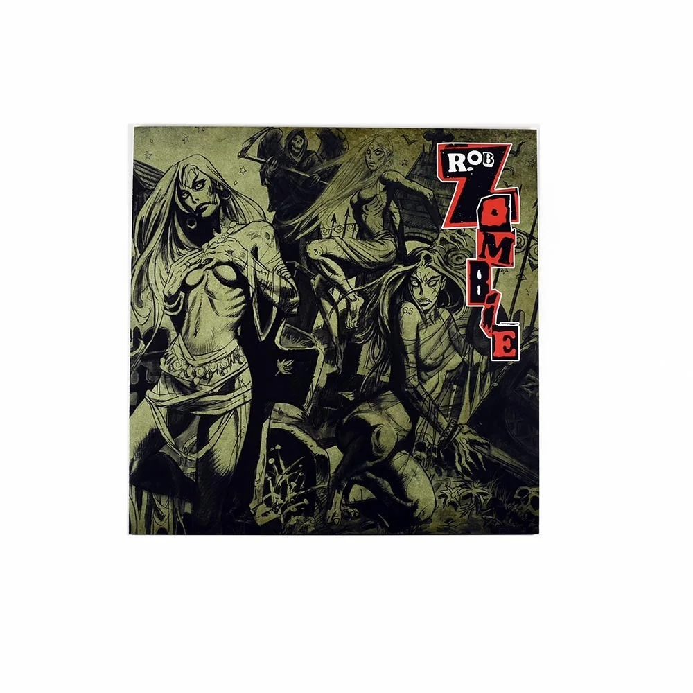 Rob Zombie Hellbilly Deluxe 2 Record Album LP Hand Signed Autographed JSA COA, image 5
