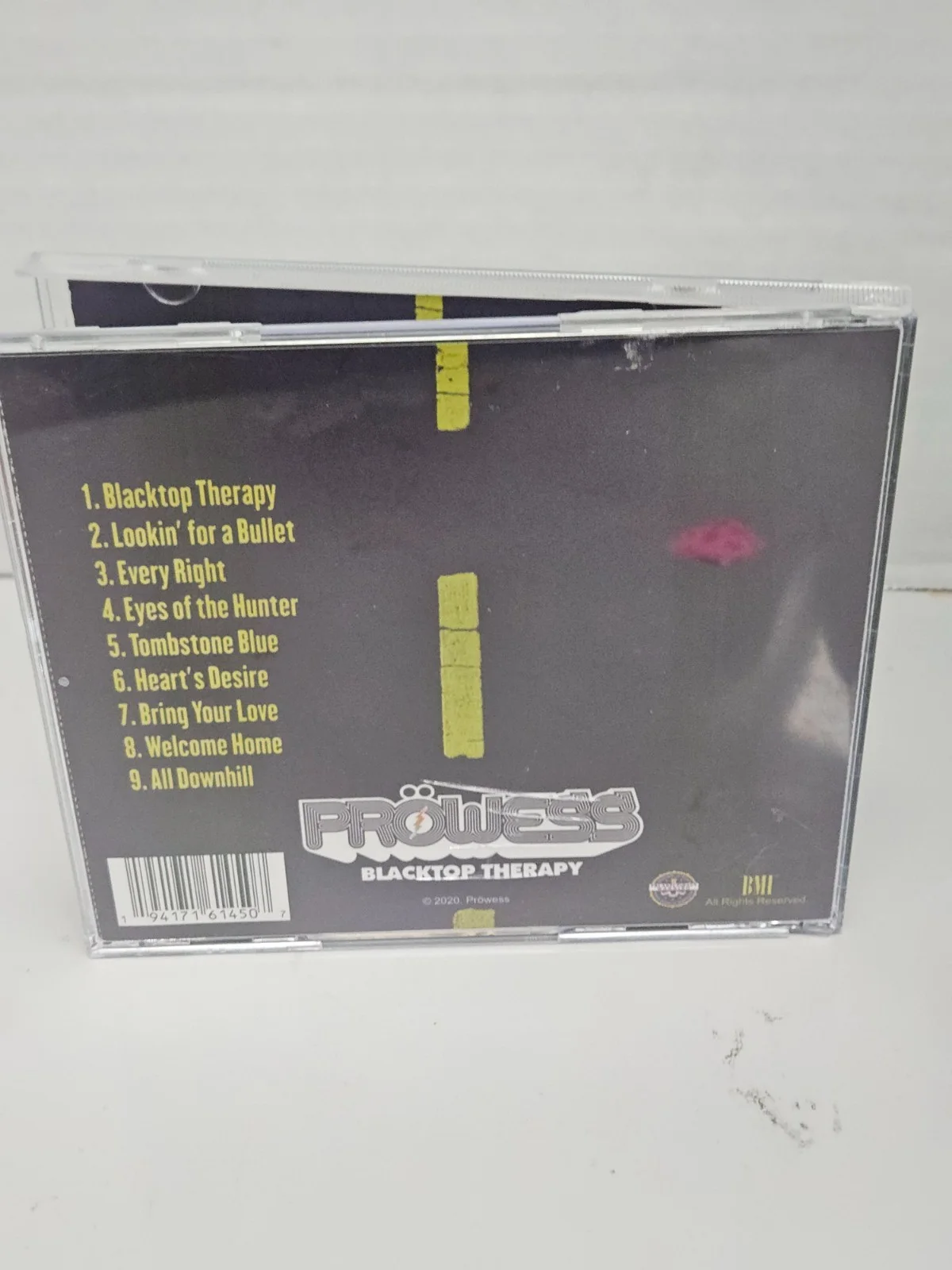 Prowess Blacktop Therapy Signed CD, изображение 2