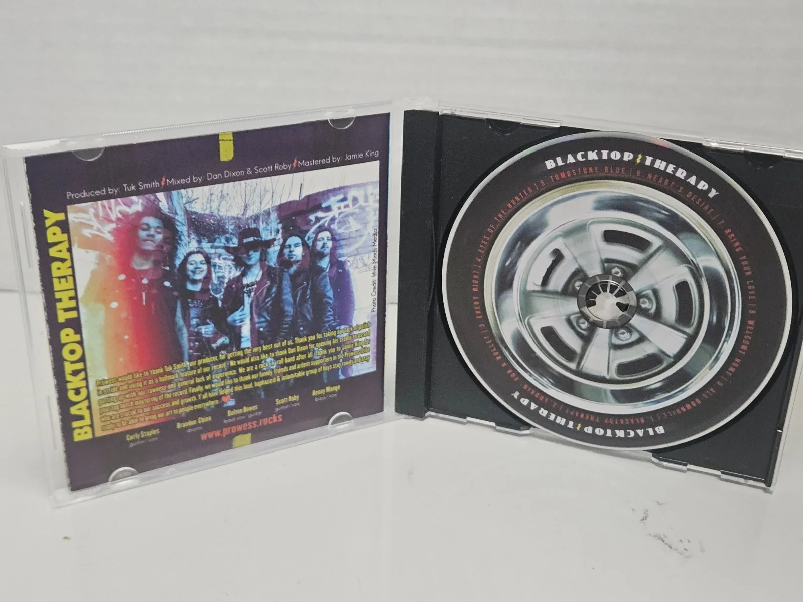 Prowess Blacktop Therapy Signed CD, изображение 3