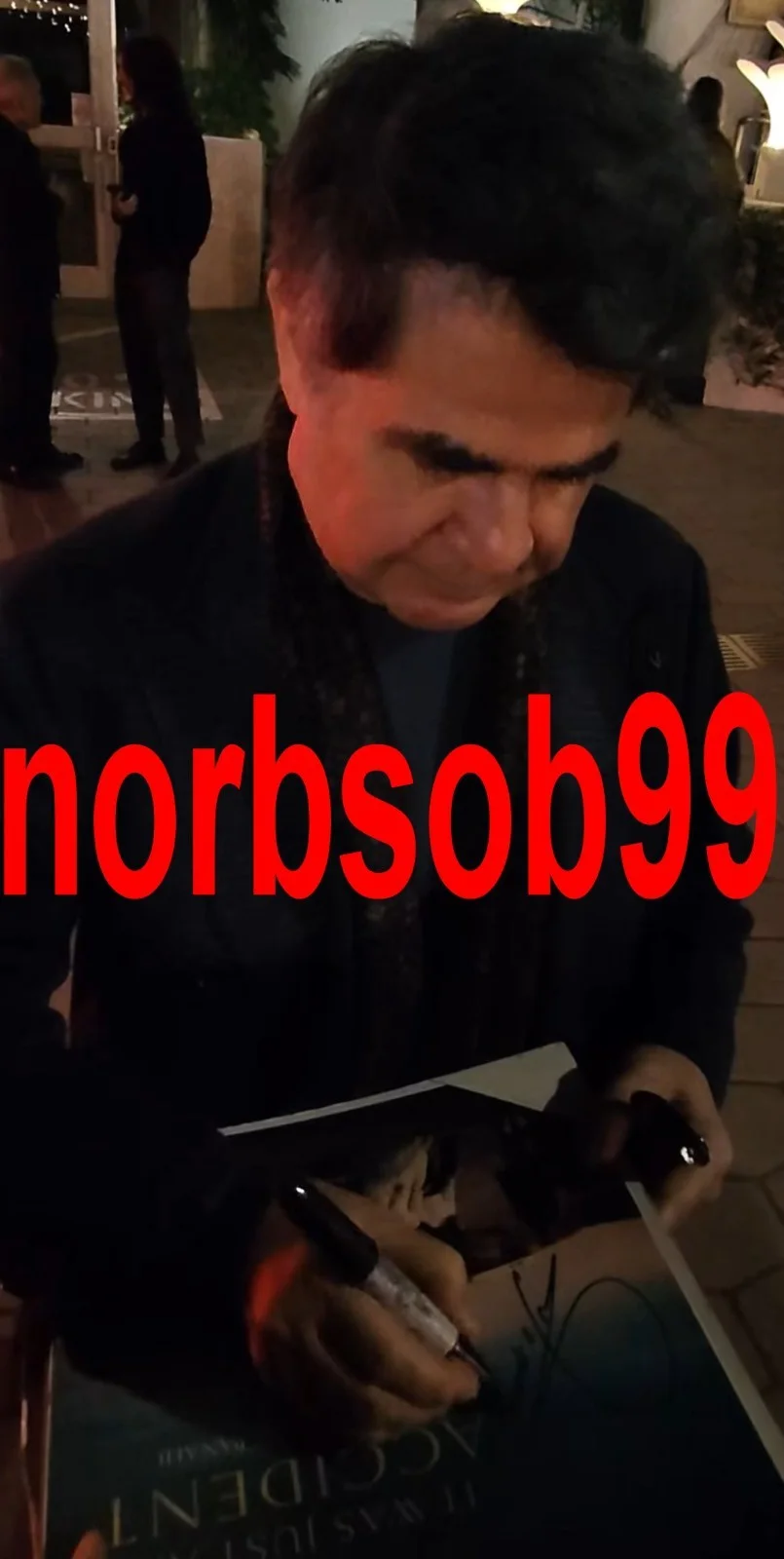 JAFAR PANAHI SIGNED IT WAS JUST AN ACCIDENT 12x18 PHOTO A wEXACT VIDEO PROOF COA, image 4