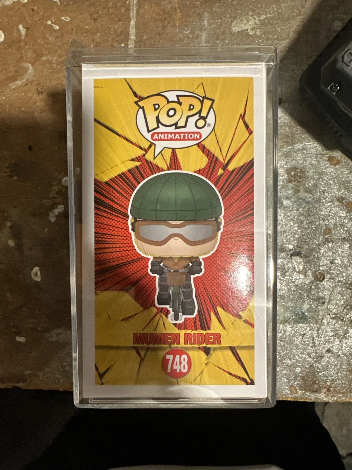 Robbie Daymond — One Punch Man Signed Funko Pop Mumen Rider Robbie Daymond Autograph #748, изображение 4
