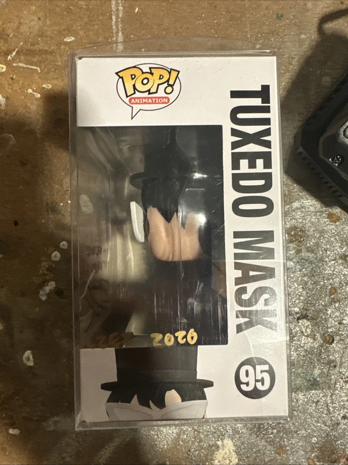 ROBBIE DAYMOND — Sailor Moon Tuxedo Mask Funko Pop Auto Robbie Draymond #95, изображение 2